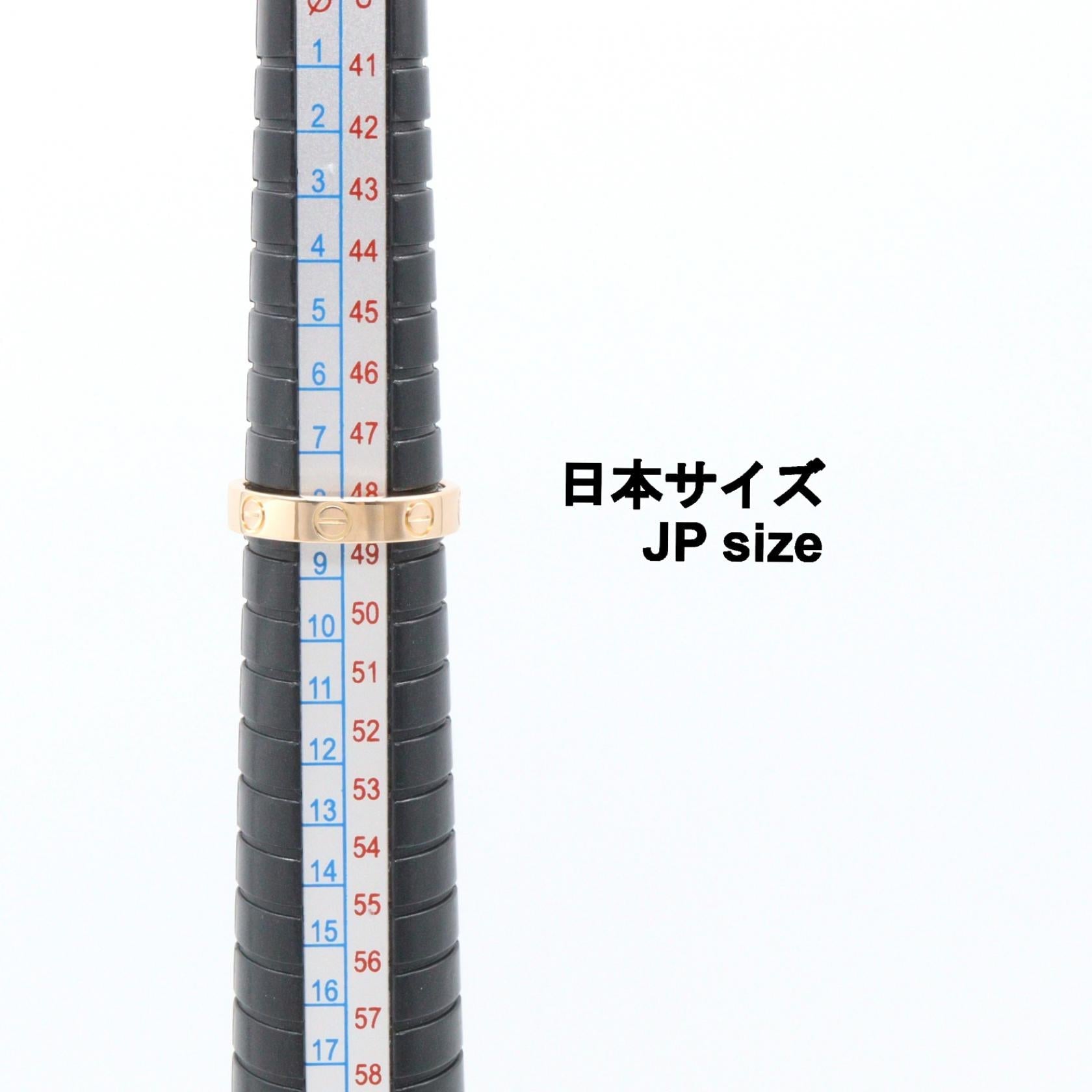 カルティエ ミニラブ Au750リング 49号