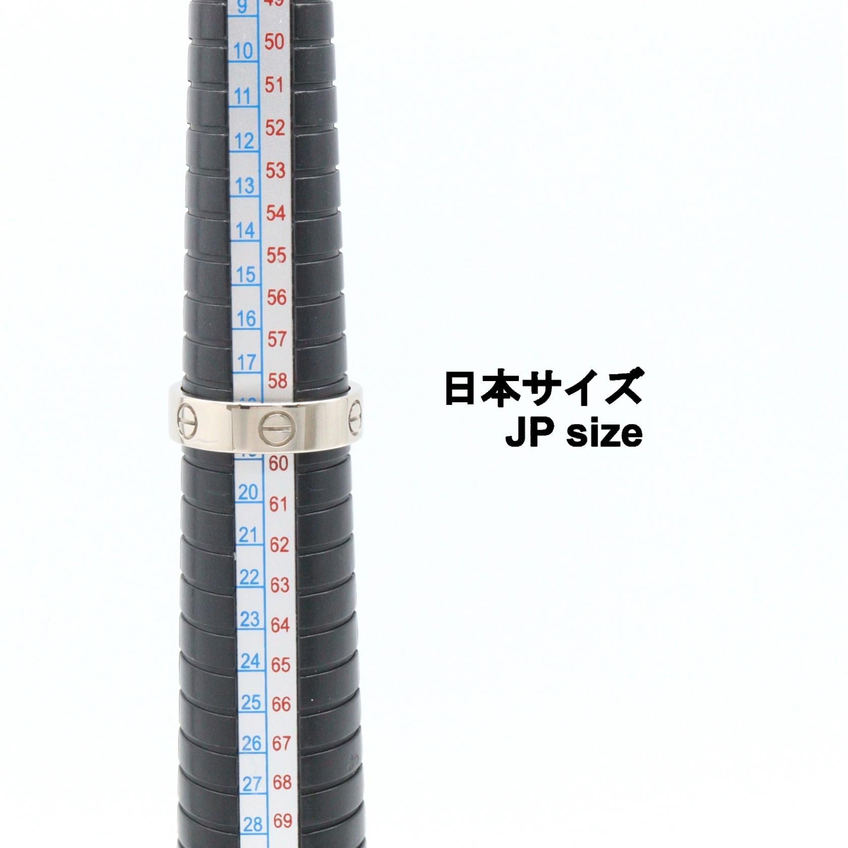 カルティエ ラブ K18WG リング 18号