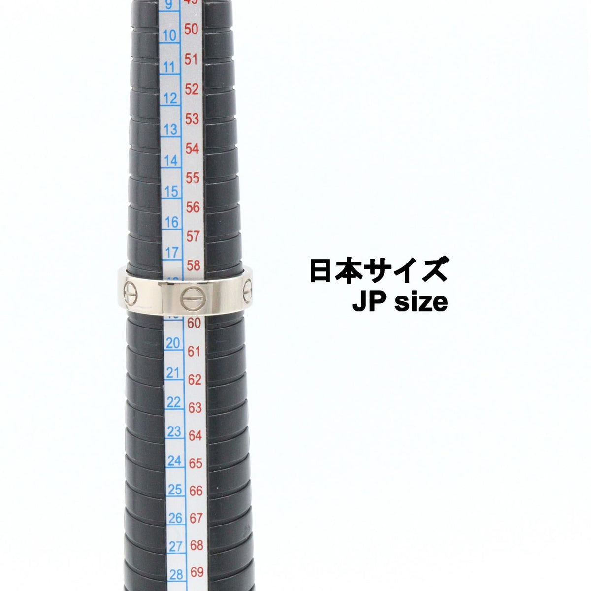 カルティエ ラブ K18WG リング 18号