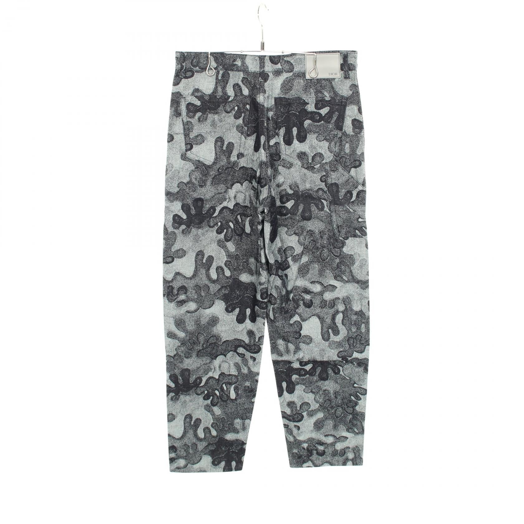 ディオール クリスチャンディオール × PETER DOIG コットンデニムパンツ