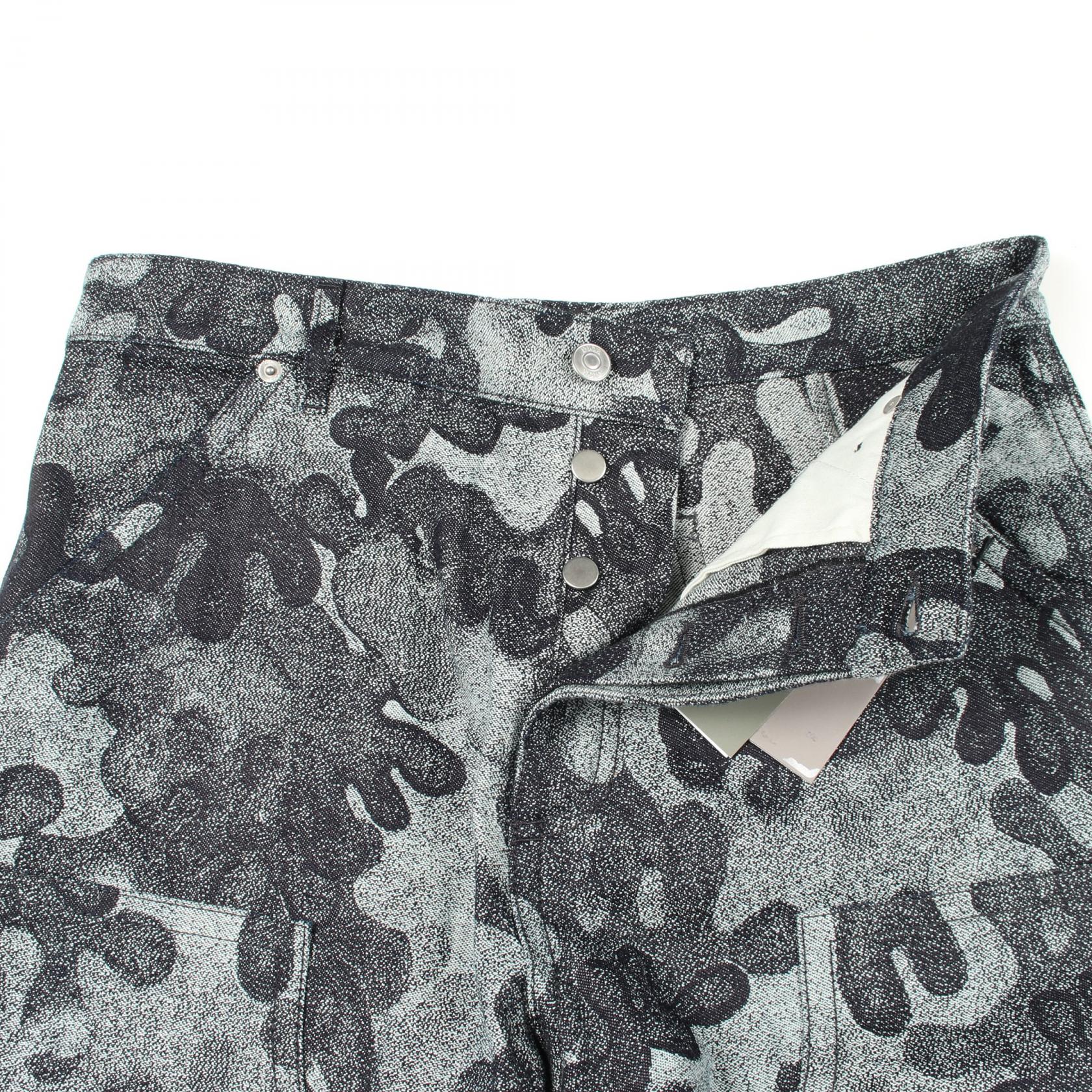 ディオール クリスチャンディオール × PETER DOIG コットンデニムパンツ