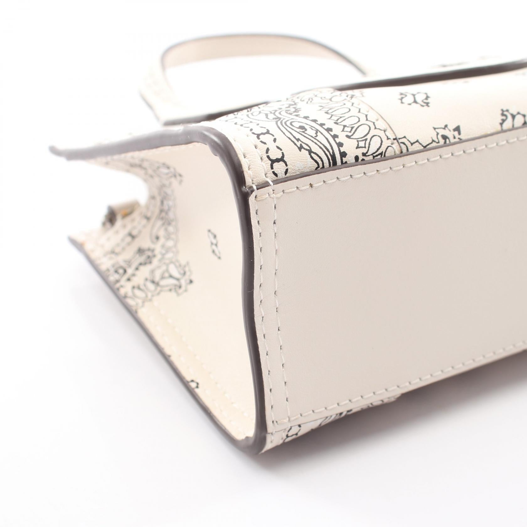 トリーバーチ ELLA MICRO TOTE レザー2wayトートバッグ