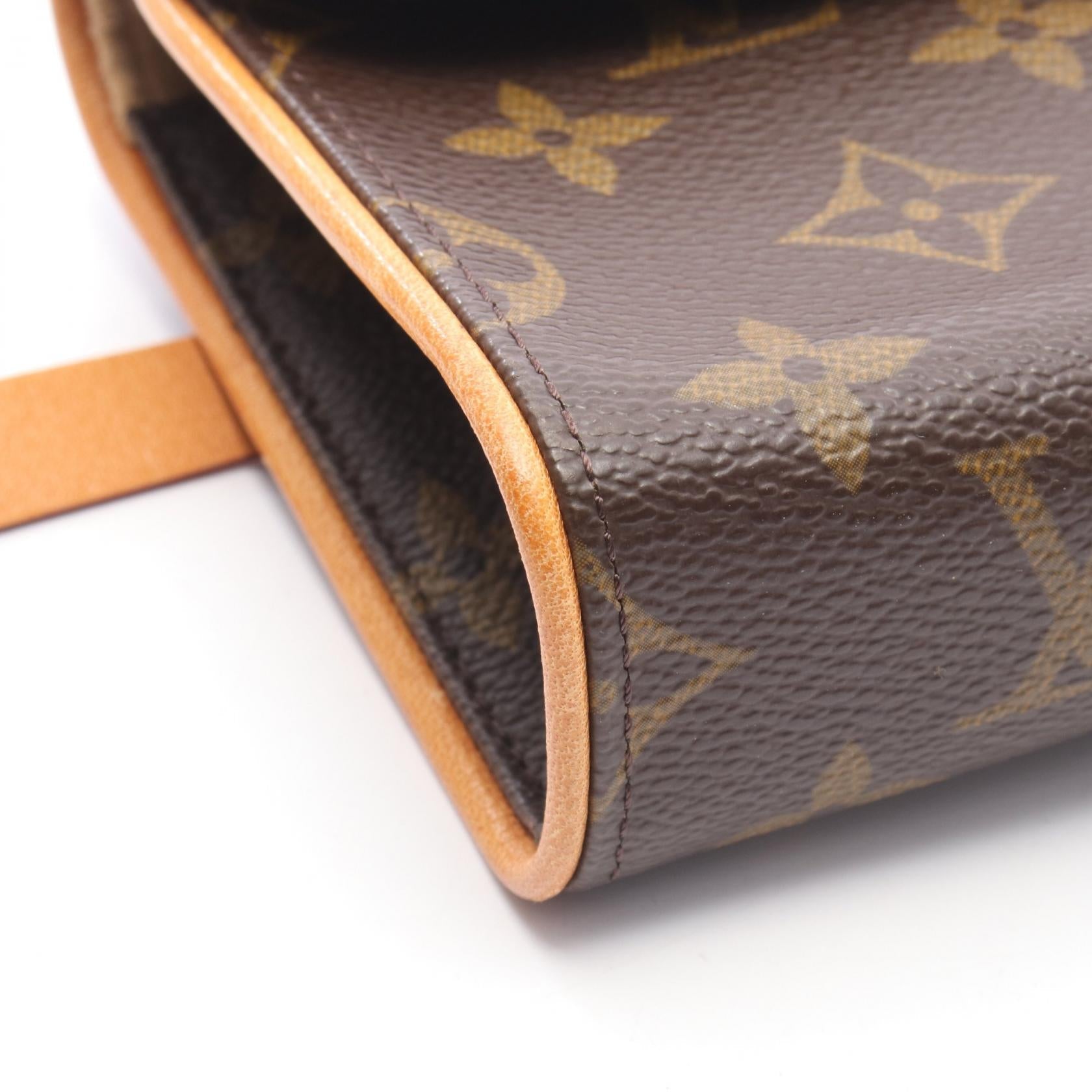 ルイヴィトン ポシェットフロランティーヌ モノグラム ウエストバッグ