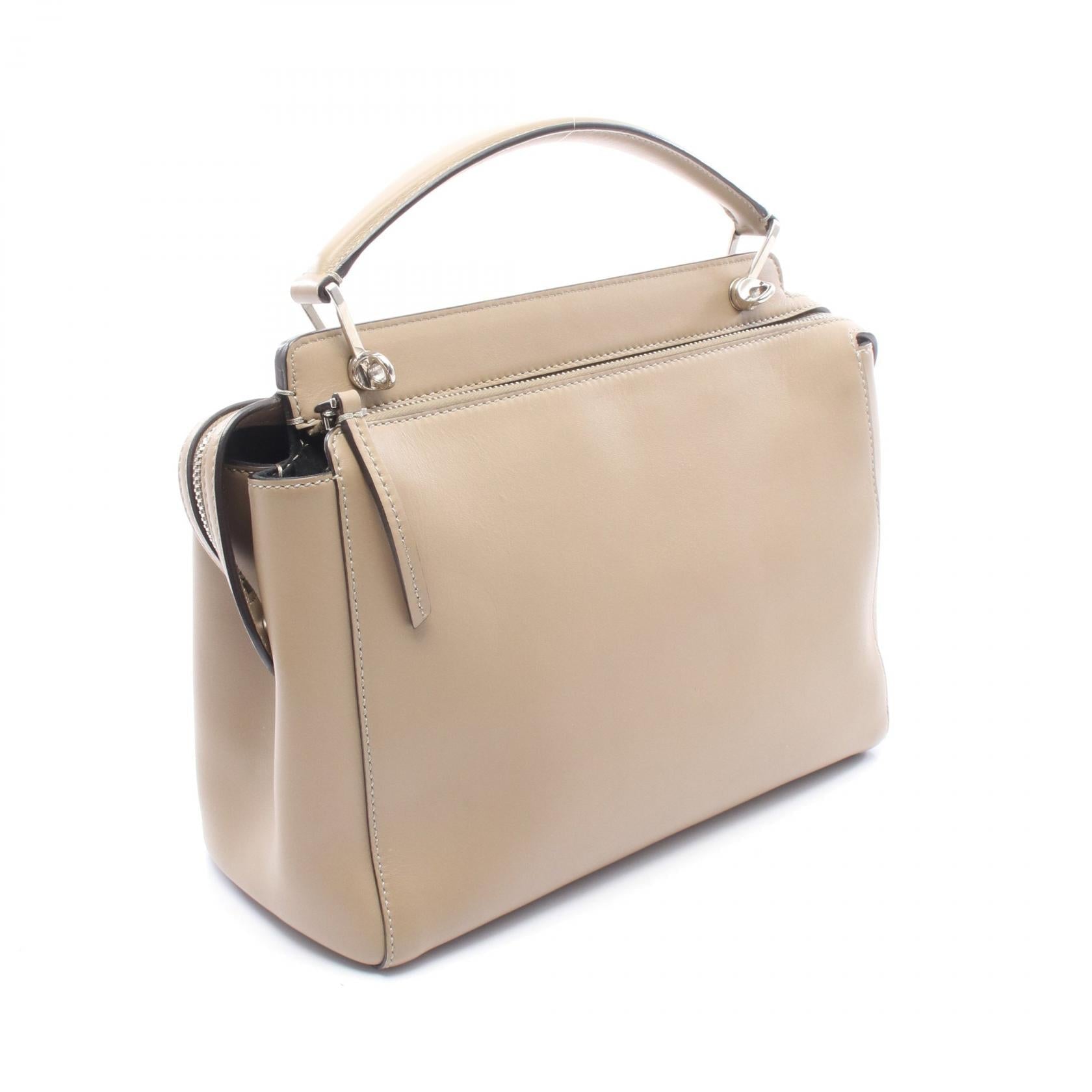 フェンディ DOT COM レザーハンドバッグ