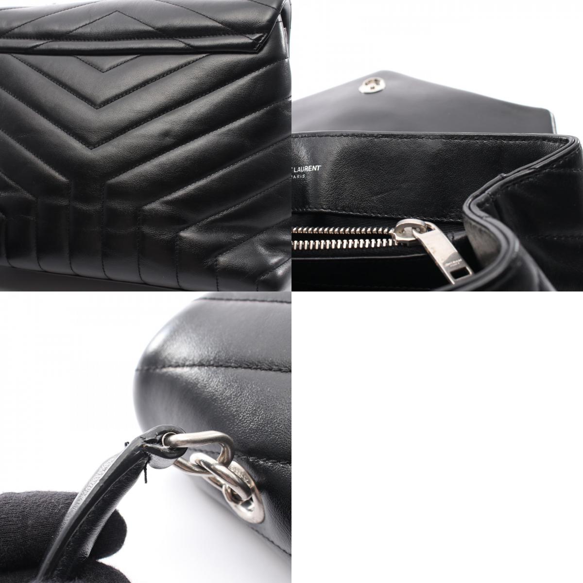 イヴサンローラン LOULOU レザー2wayバッグ