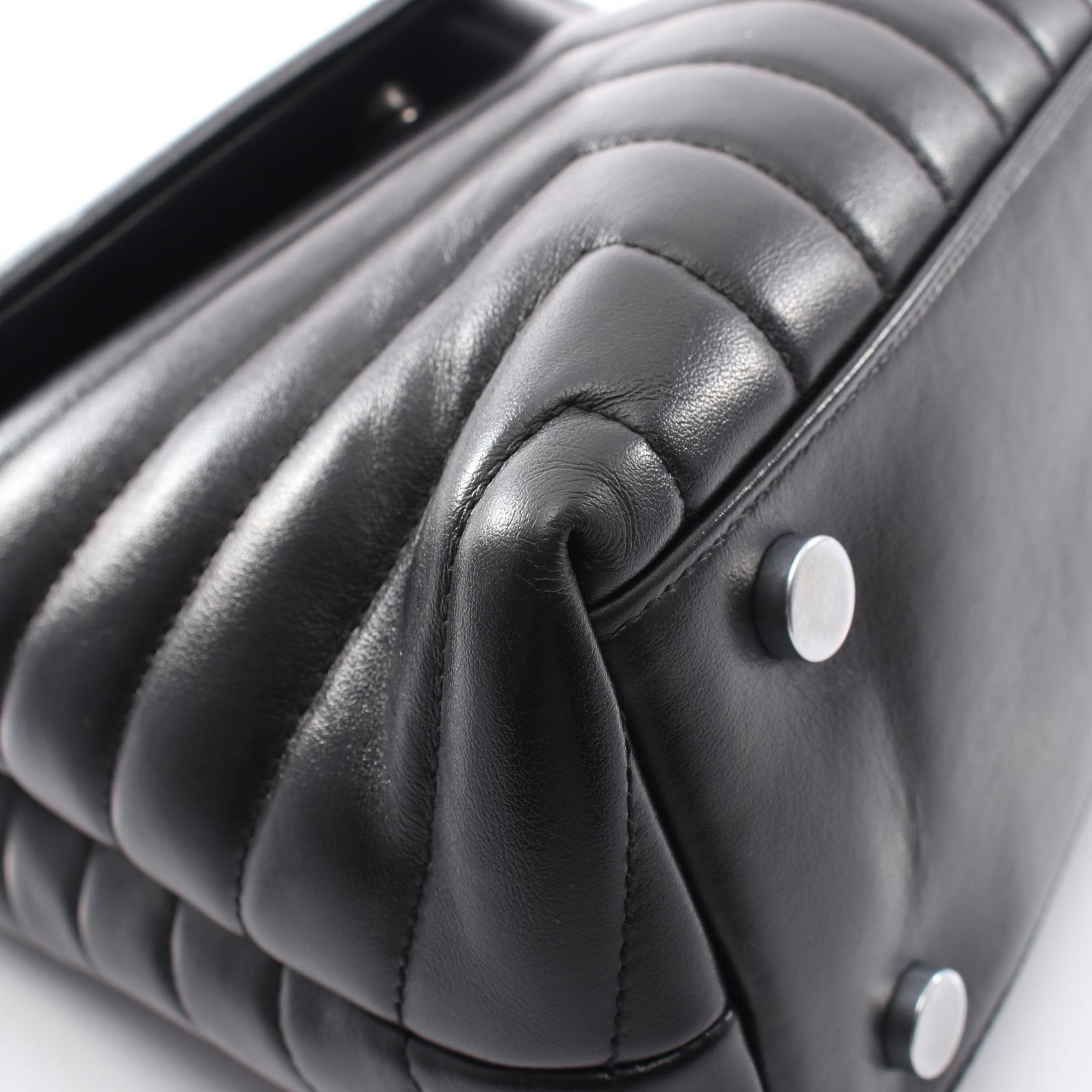 イヴサンローラン LOULOU レザー2wayバッグ