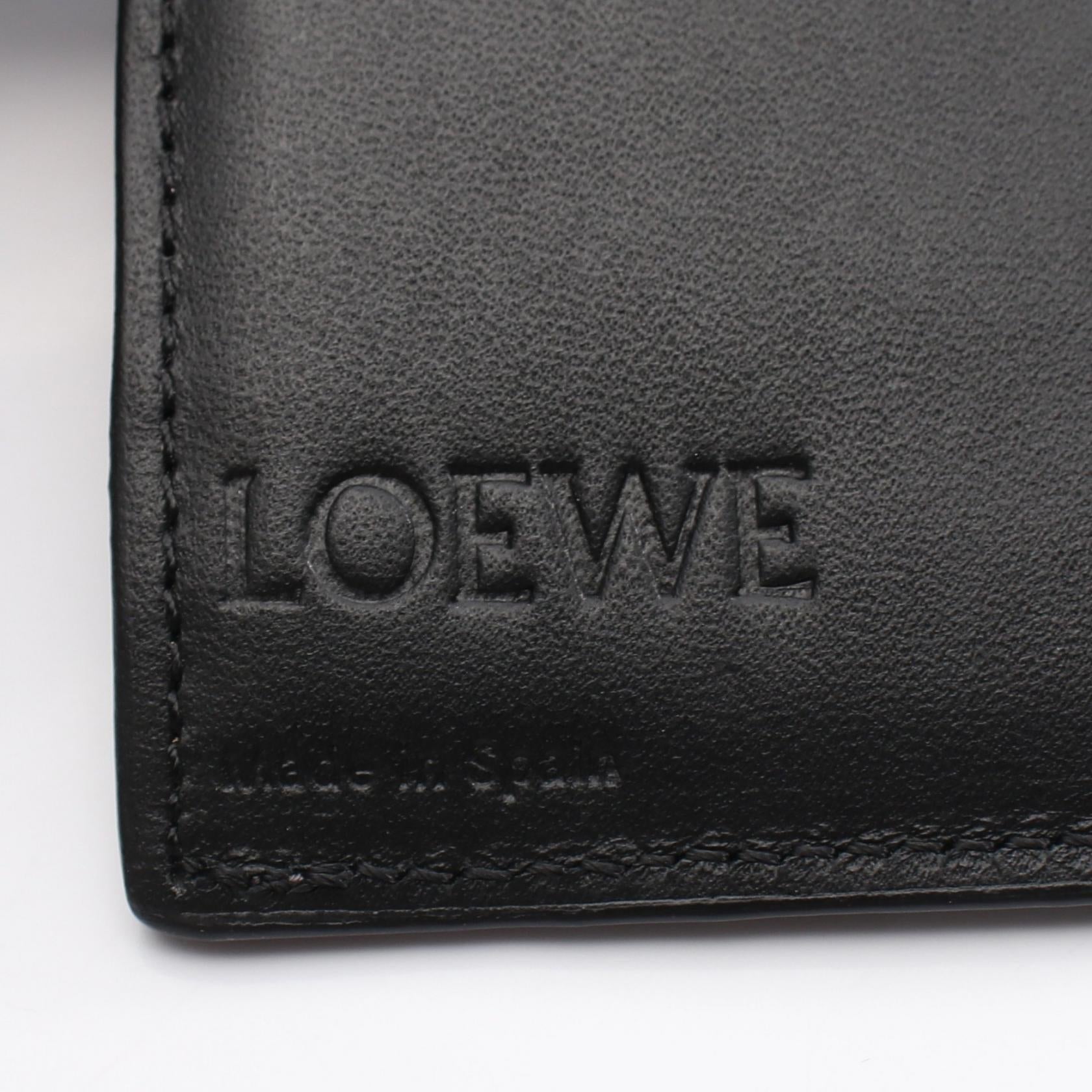 ロエベ ロングホリゾンタルウォレット レザー長財布