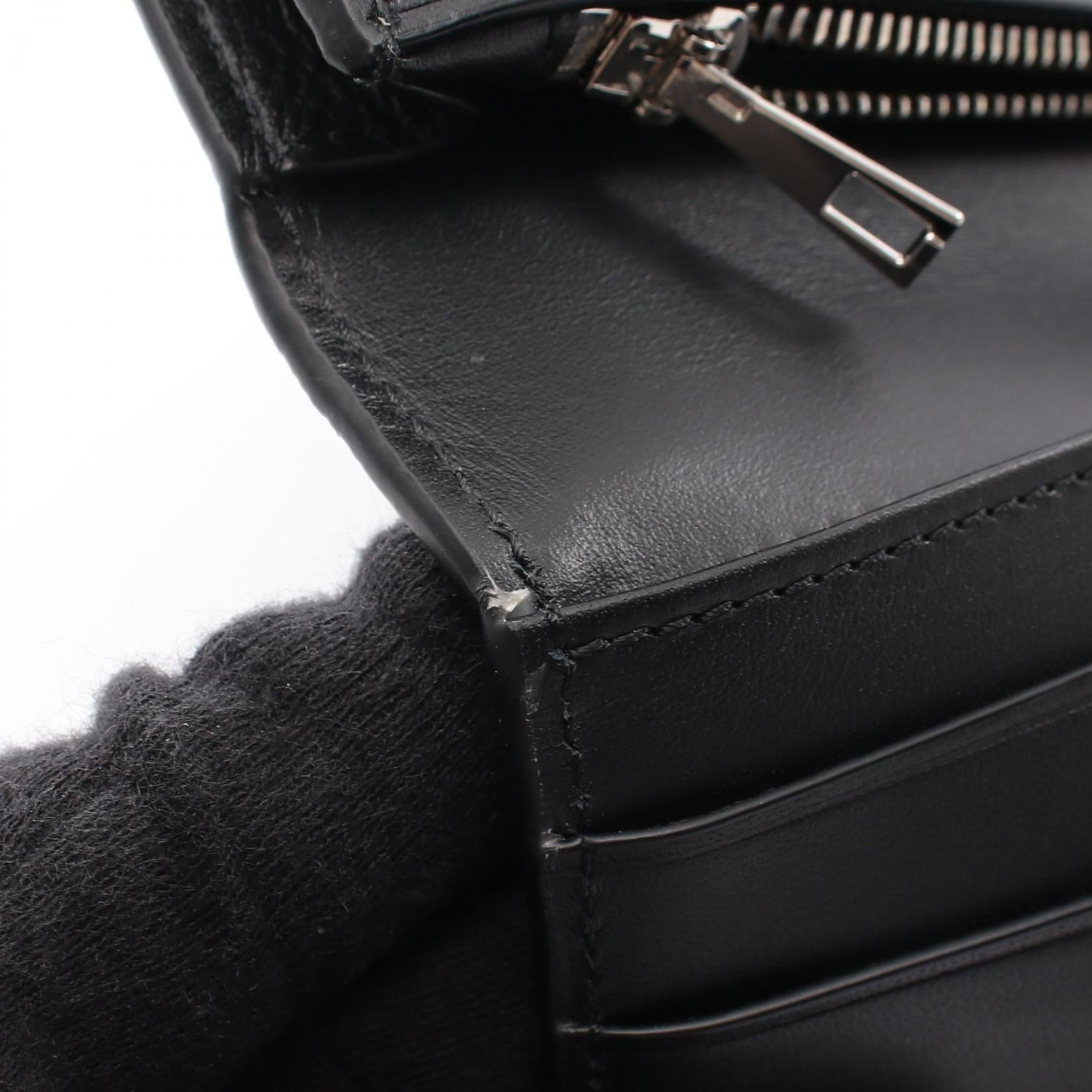 ロエベ ロングホリゾンタルウォレット レザー長財布