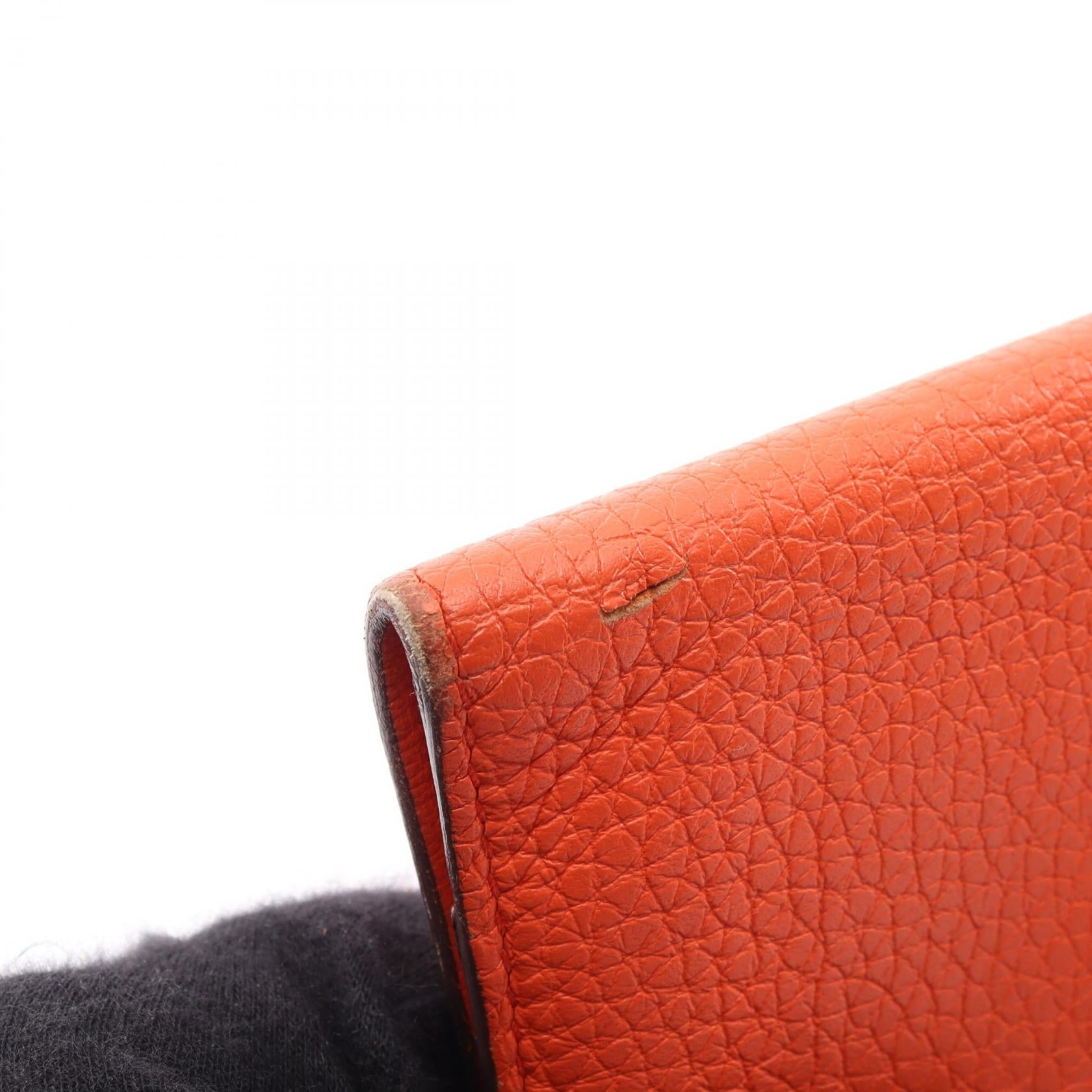 エルメス ドゴンコンパクト トゴ 二つ折り財布