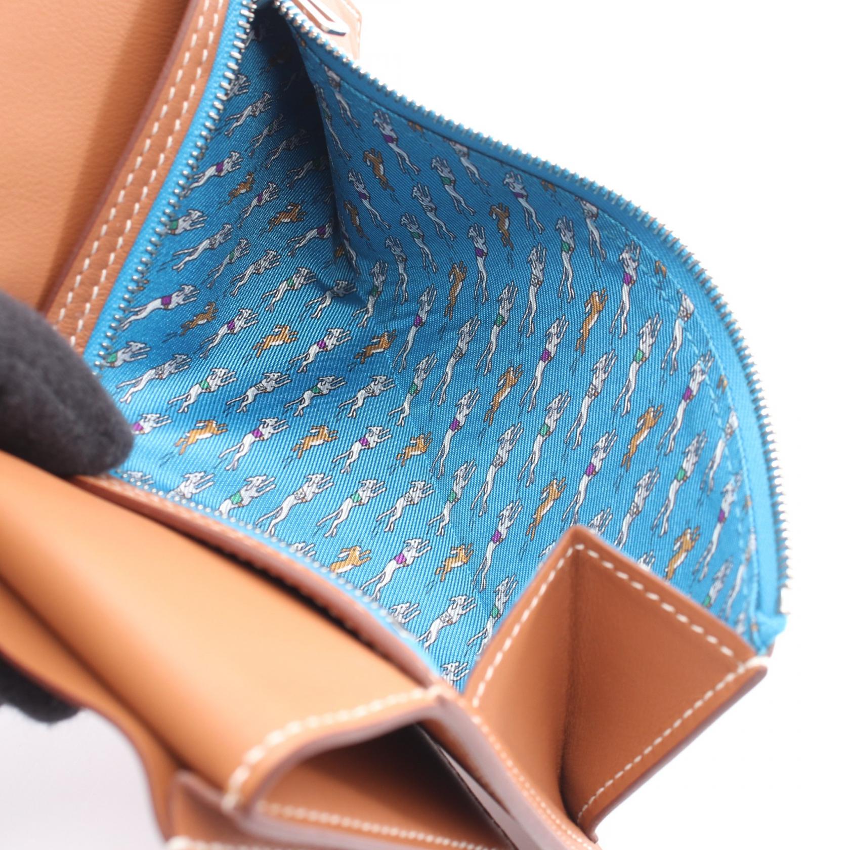 エルメス シチズンツイルロング シルクイン 長財布