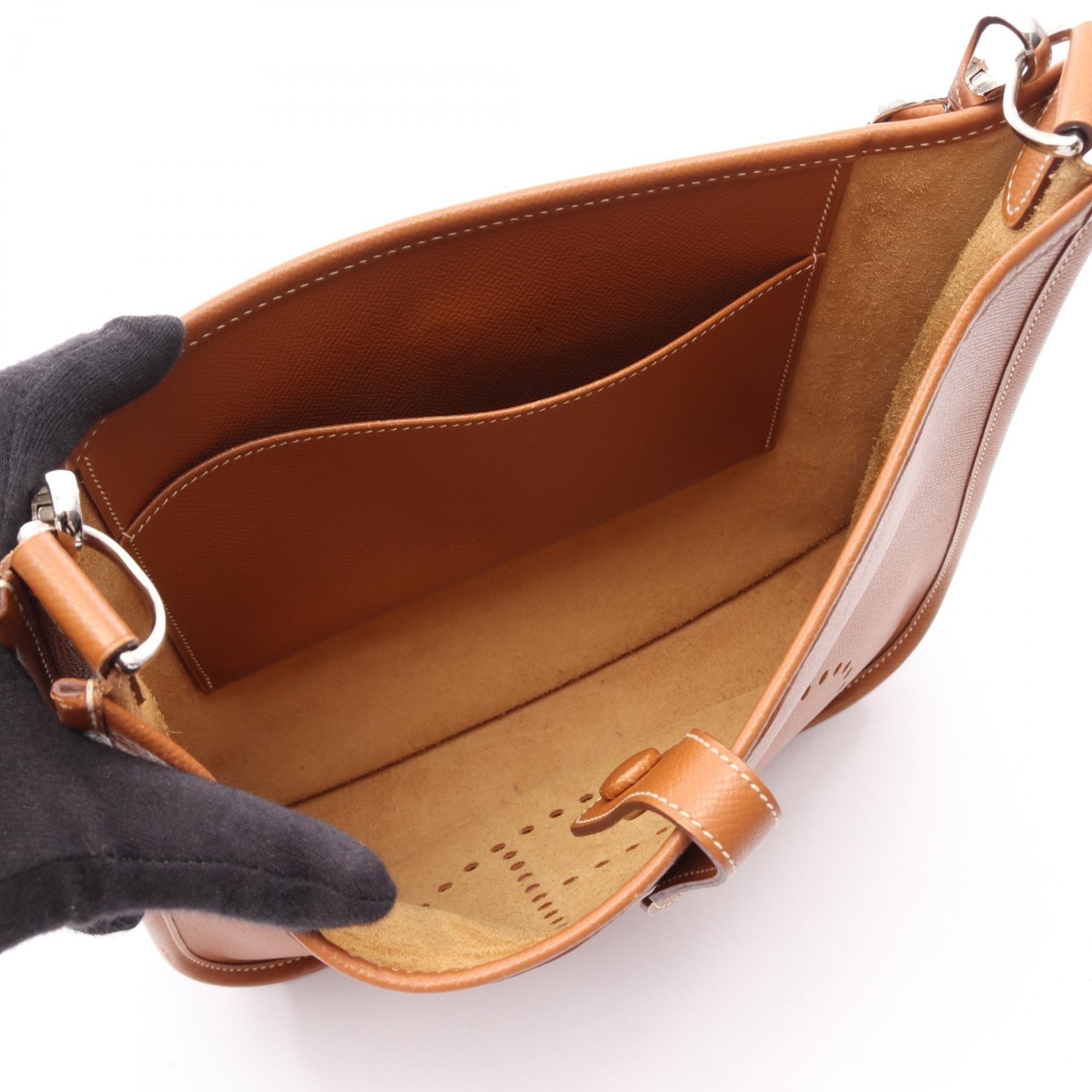 エルメス エヴリンPM レザー ショルダーバッグ