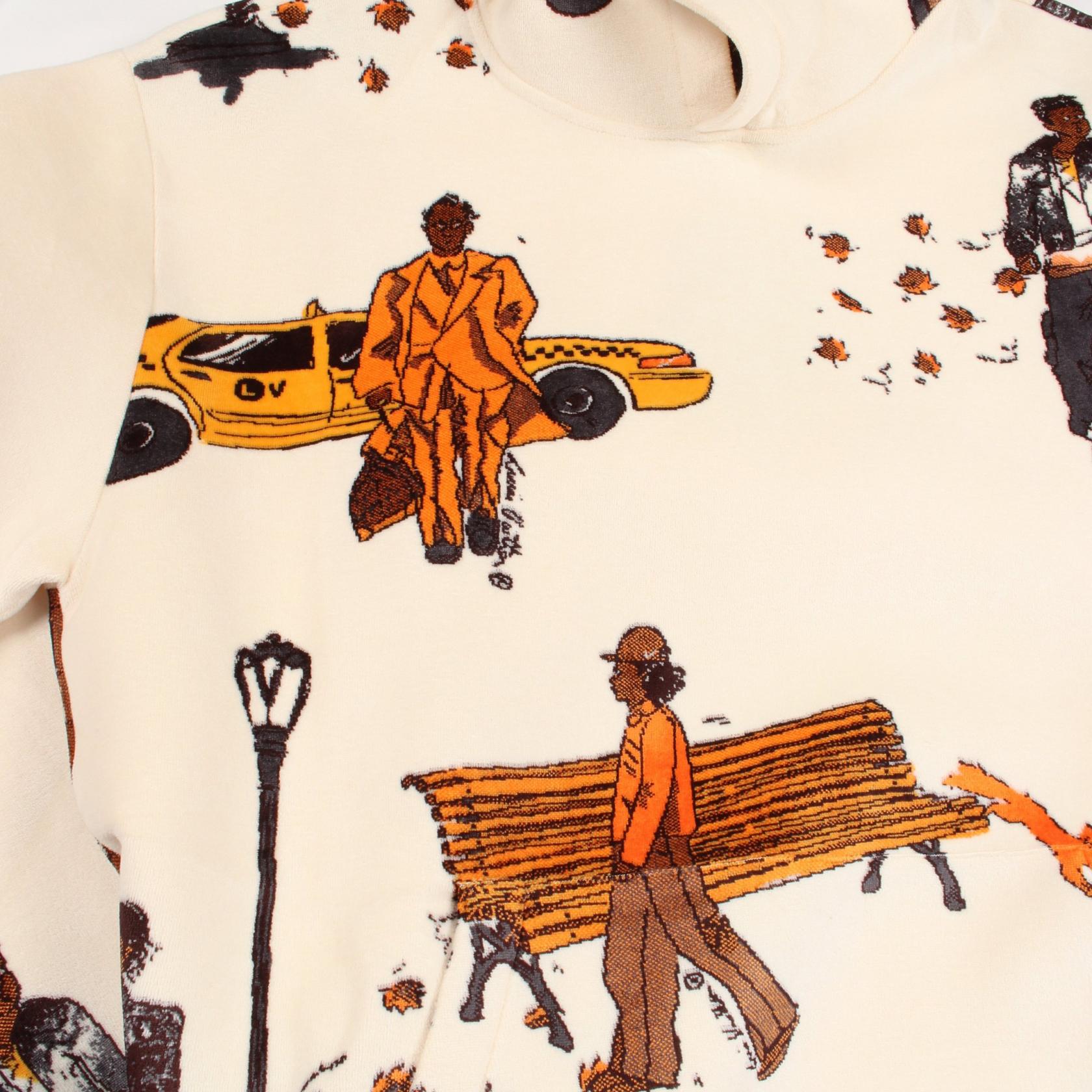 ルイヴィトン NEW WALKERS Print コットン ポリウレタン パーカー