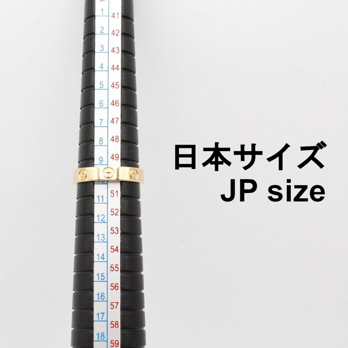 カルティエ ミニラブ Au750 リング 50号