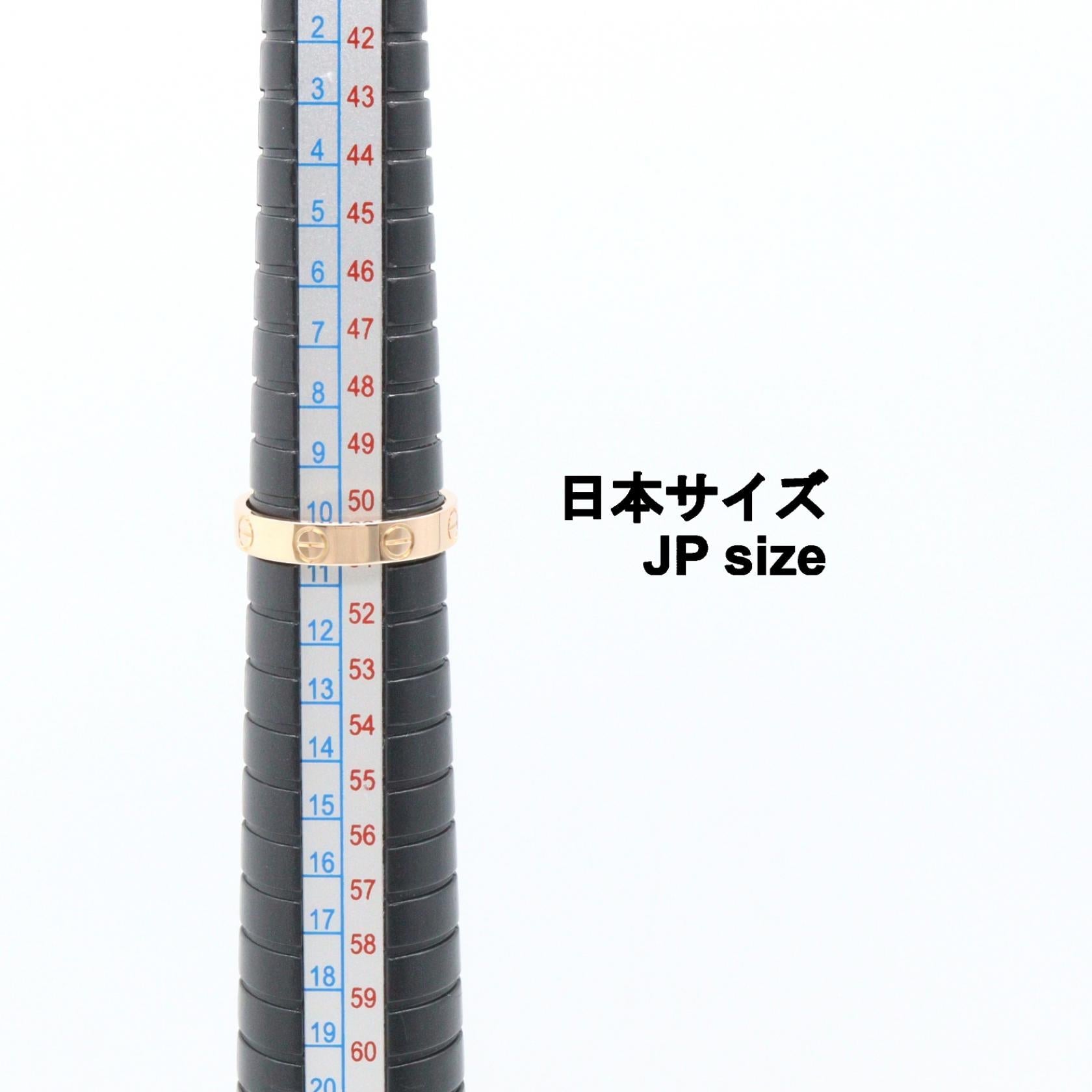 カルティエ ミニラブ Au750 リング 51号