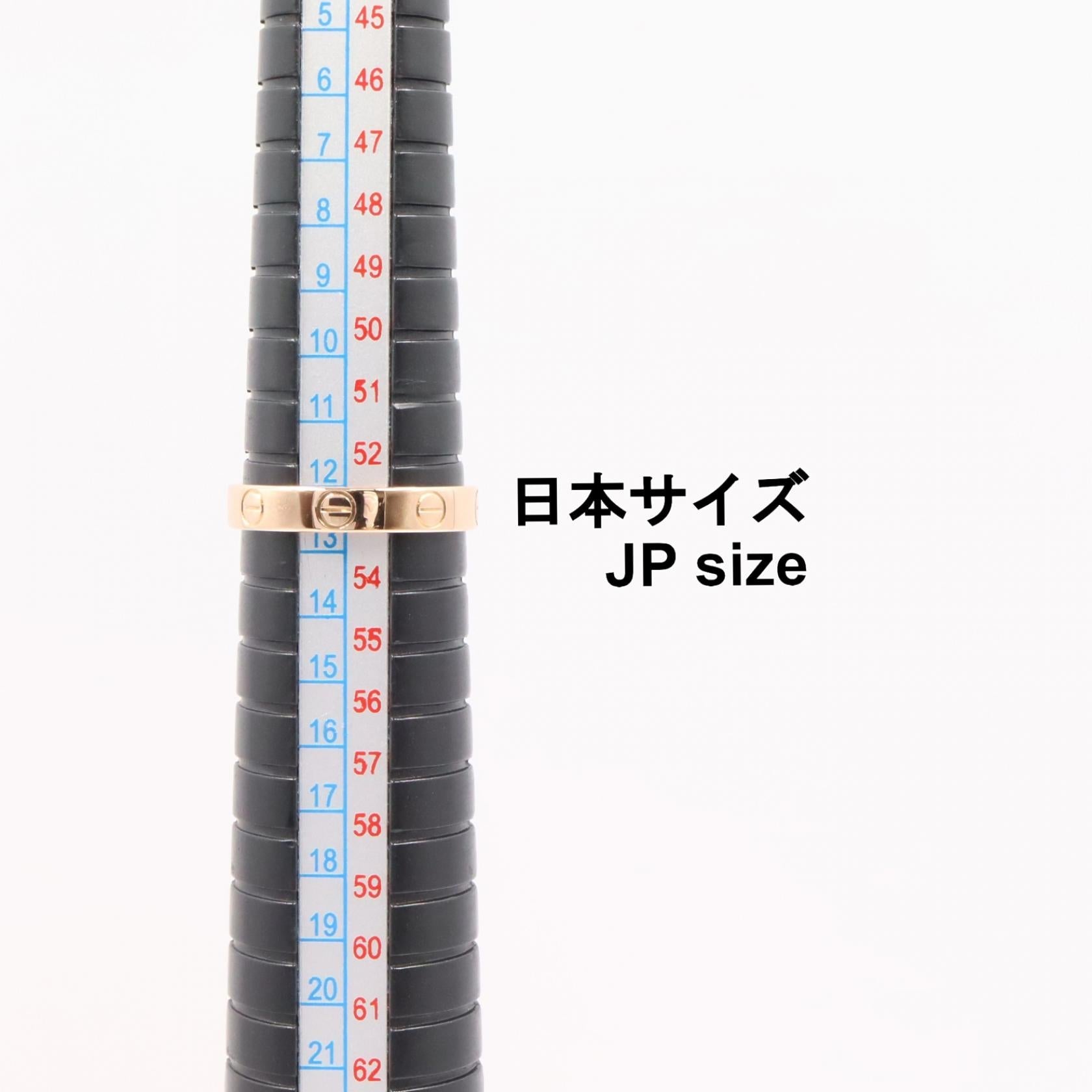 カルティエ ミニラブ Au750 リング 53号