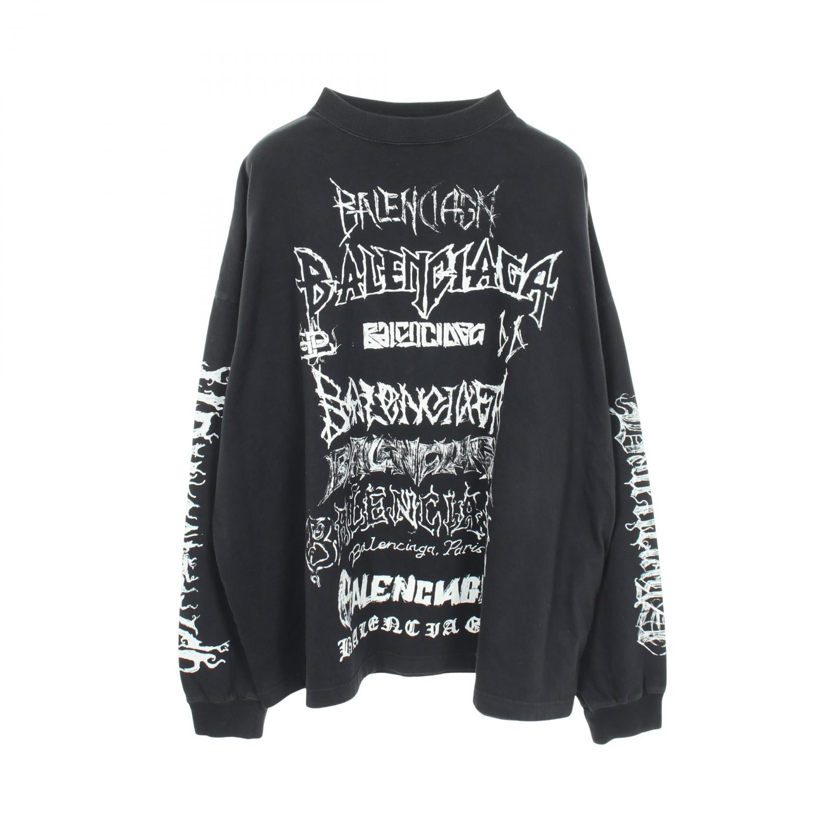 バレンシアガ DIY METAL コットン長袖Tシャツ