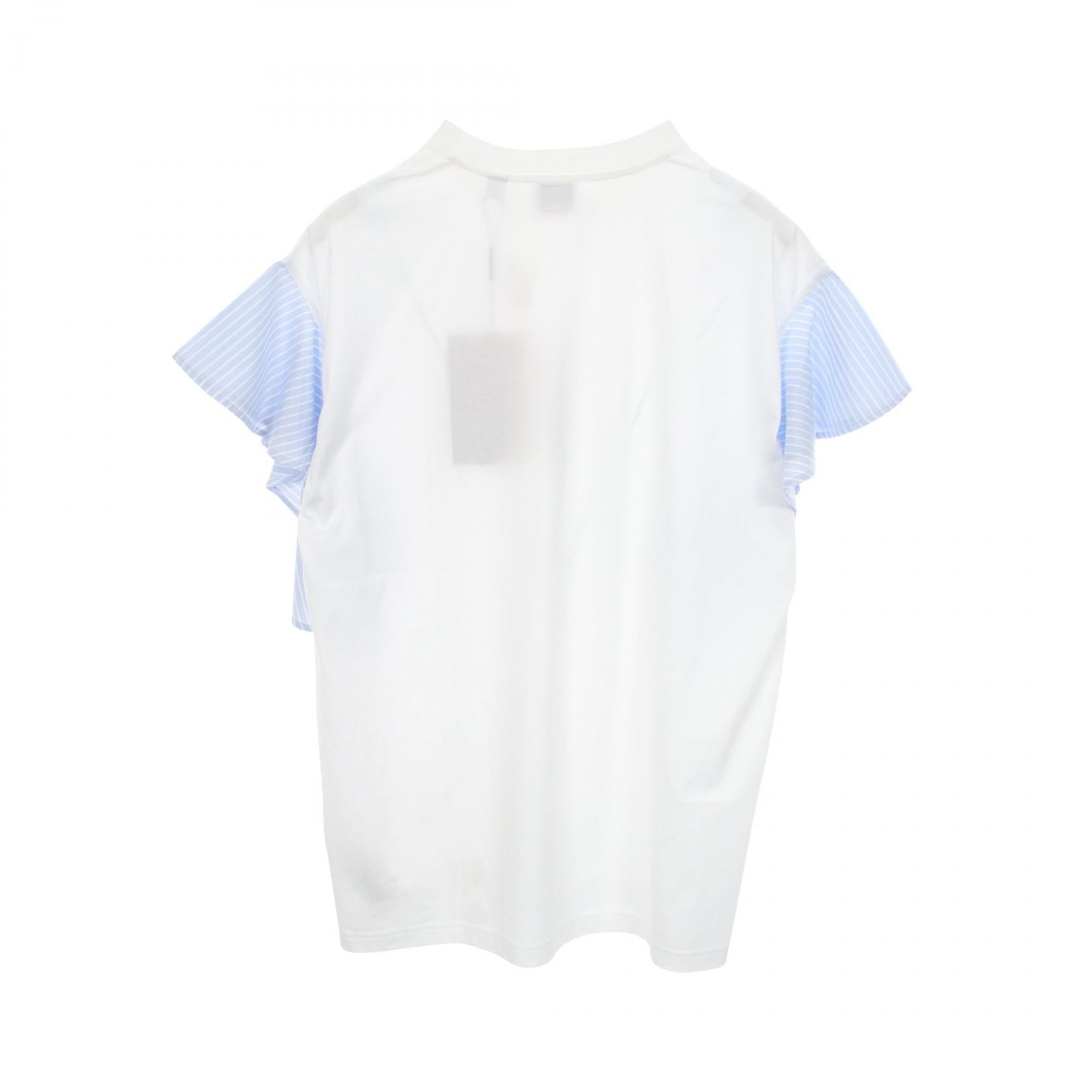 バーバリー ストライプ コットンTシャツ