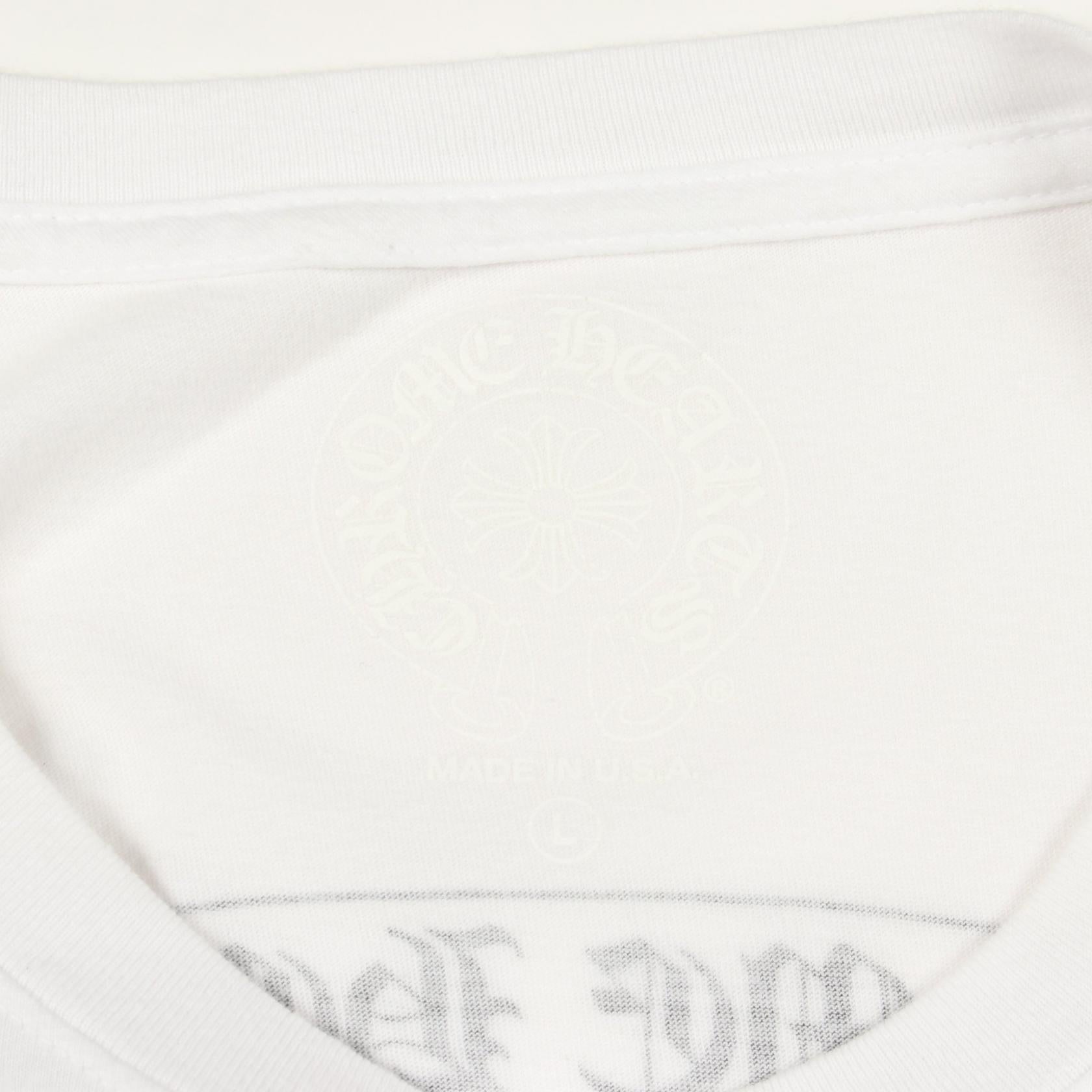 クロムハーツ FOTI HARRIS TEETER コットン長袖Tシャツ