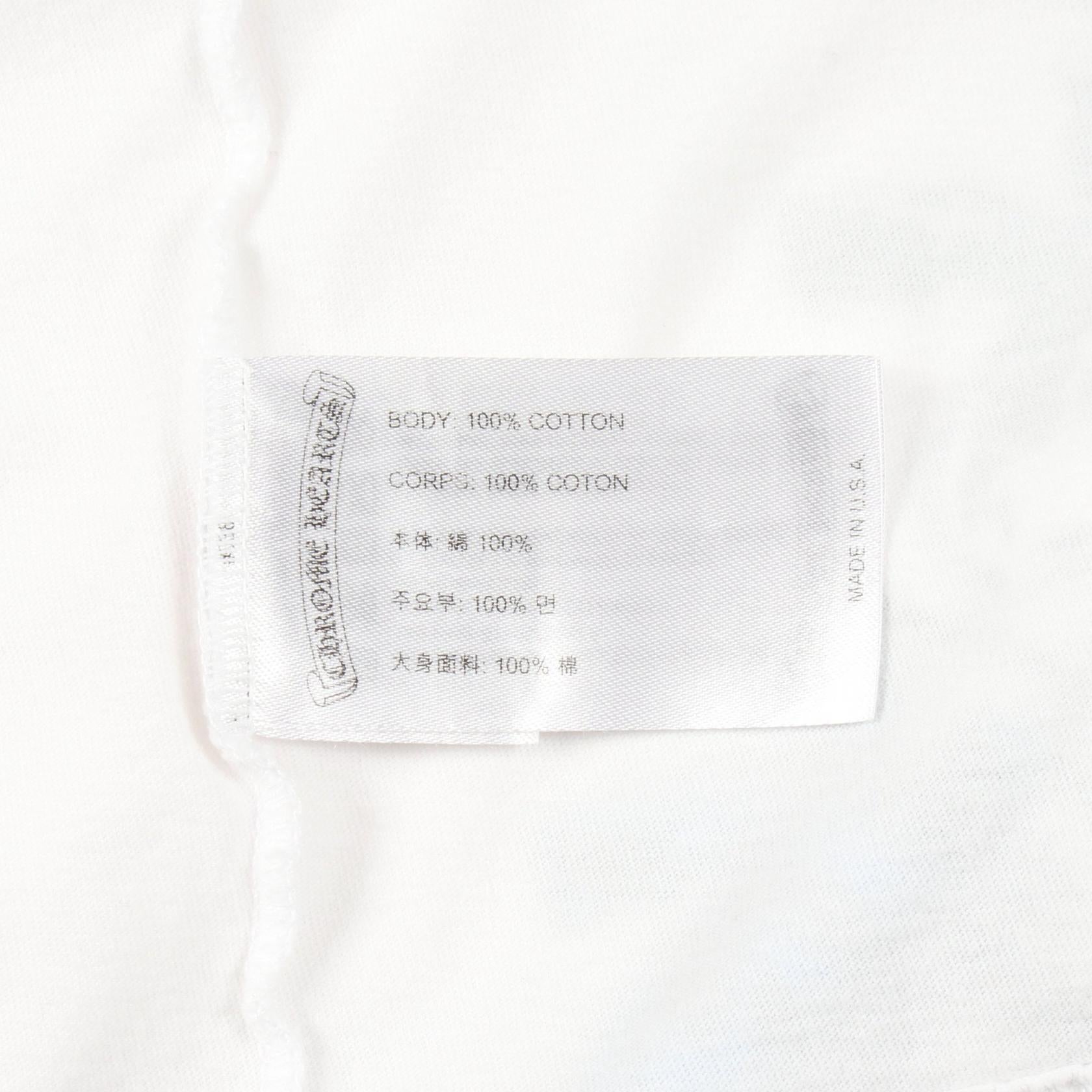 クロムハーツ FOTI HARRIS TEETER コットン長袖Tシャツ
