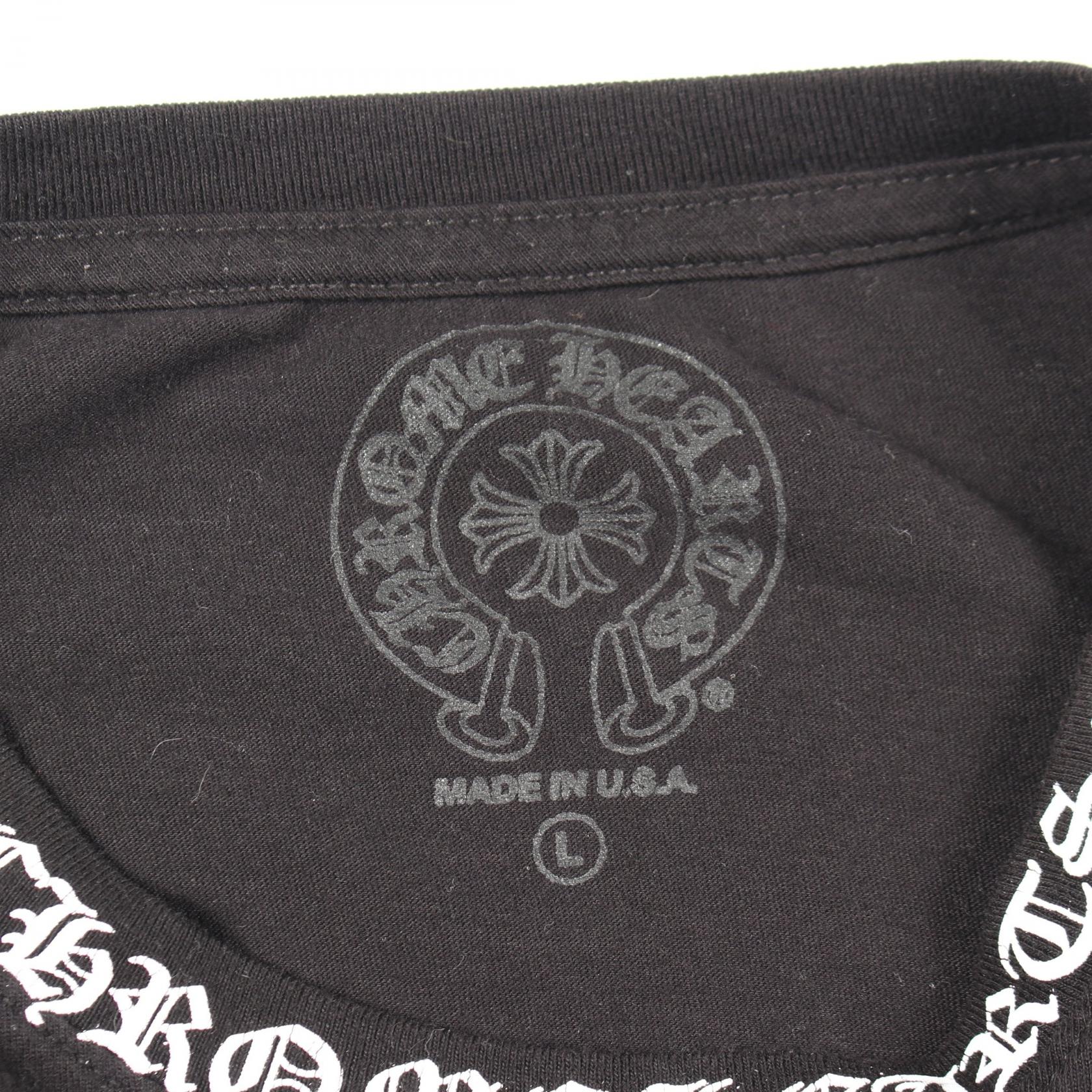 クロムハーツ コットン長袖Tシャツ