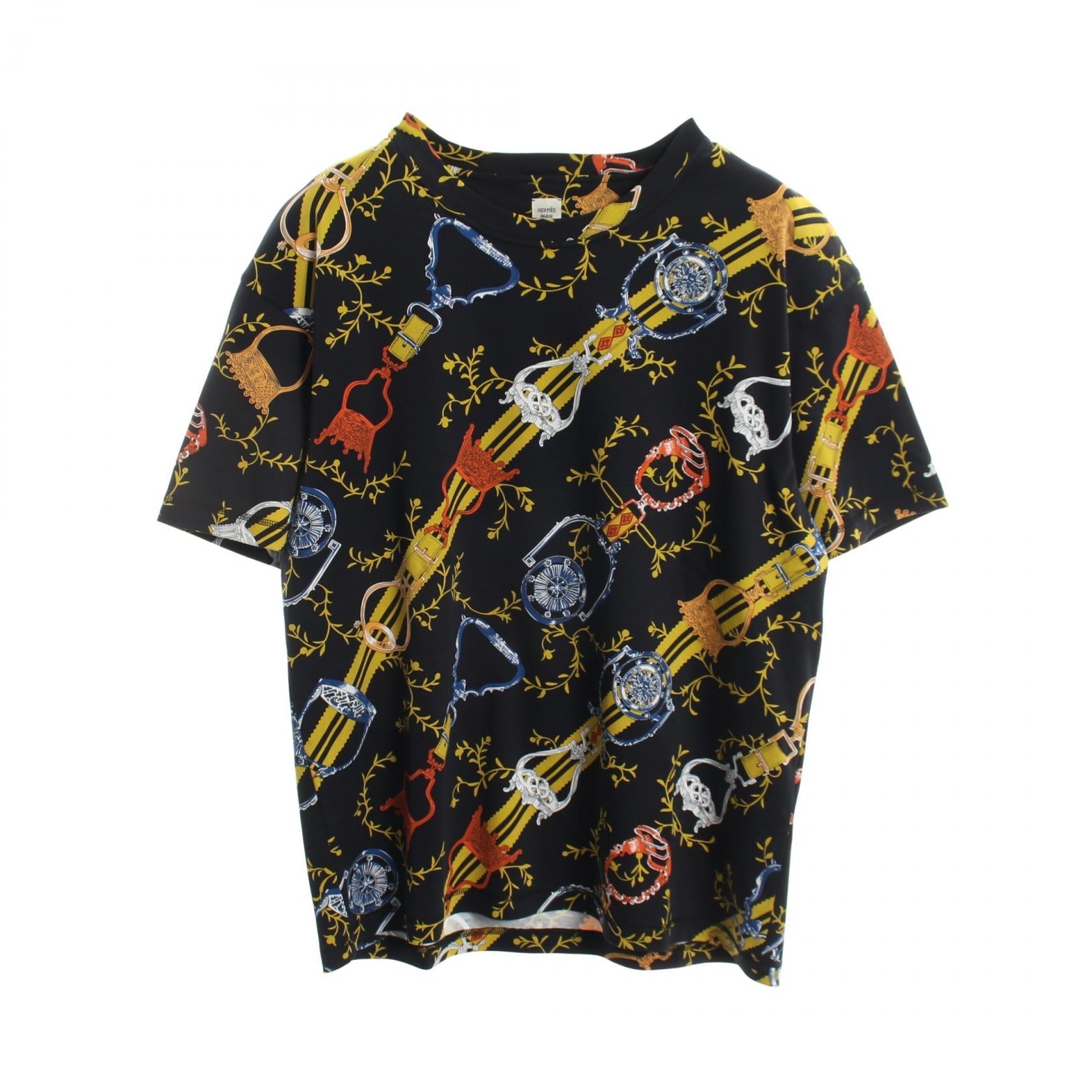 エルメス インターロックマキシ コットン半袖Tシャツ