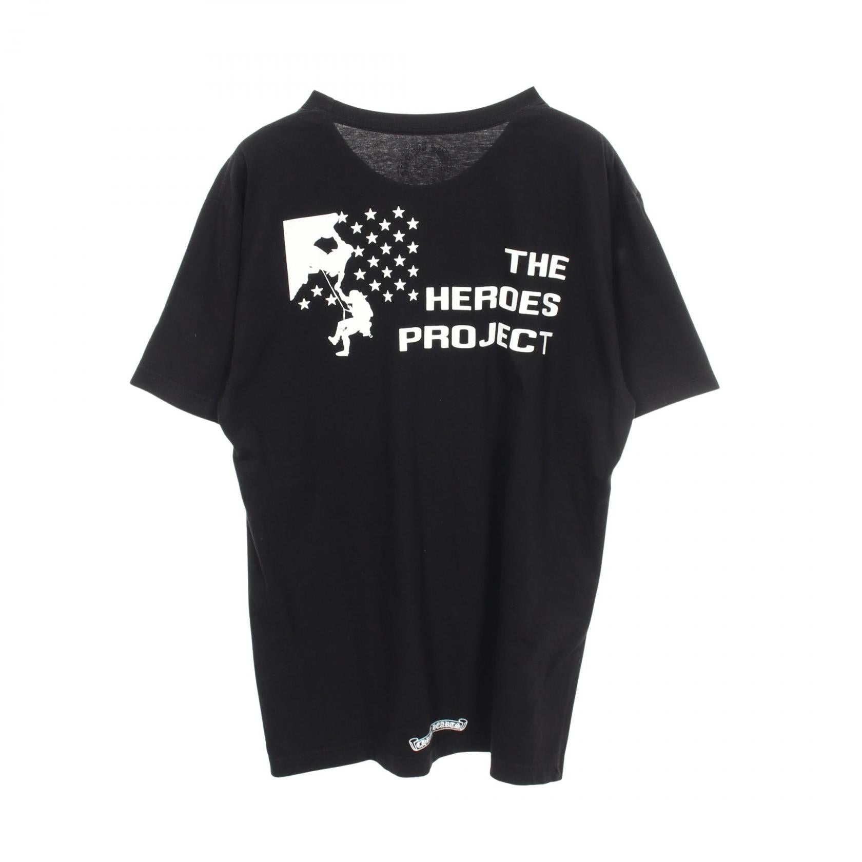 クロムハーツ × THE HEROES PROJECT コットン 半袖Tシャツ