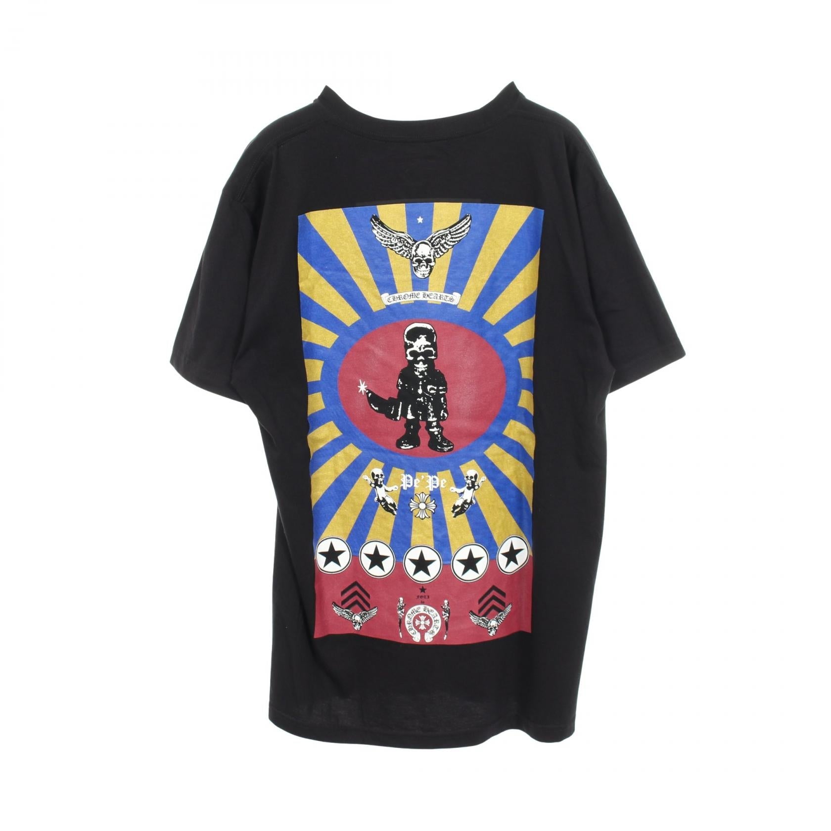 クロムハーツ FOTI PEPE コットン半袖Tシャツ