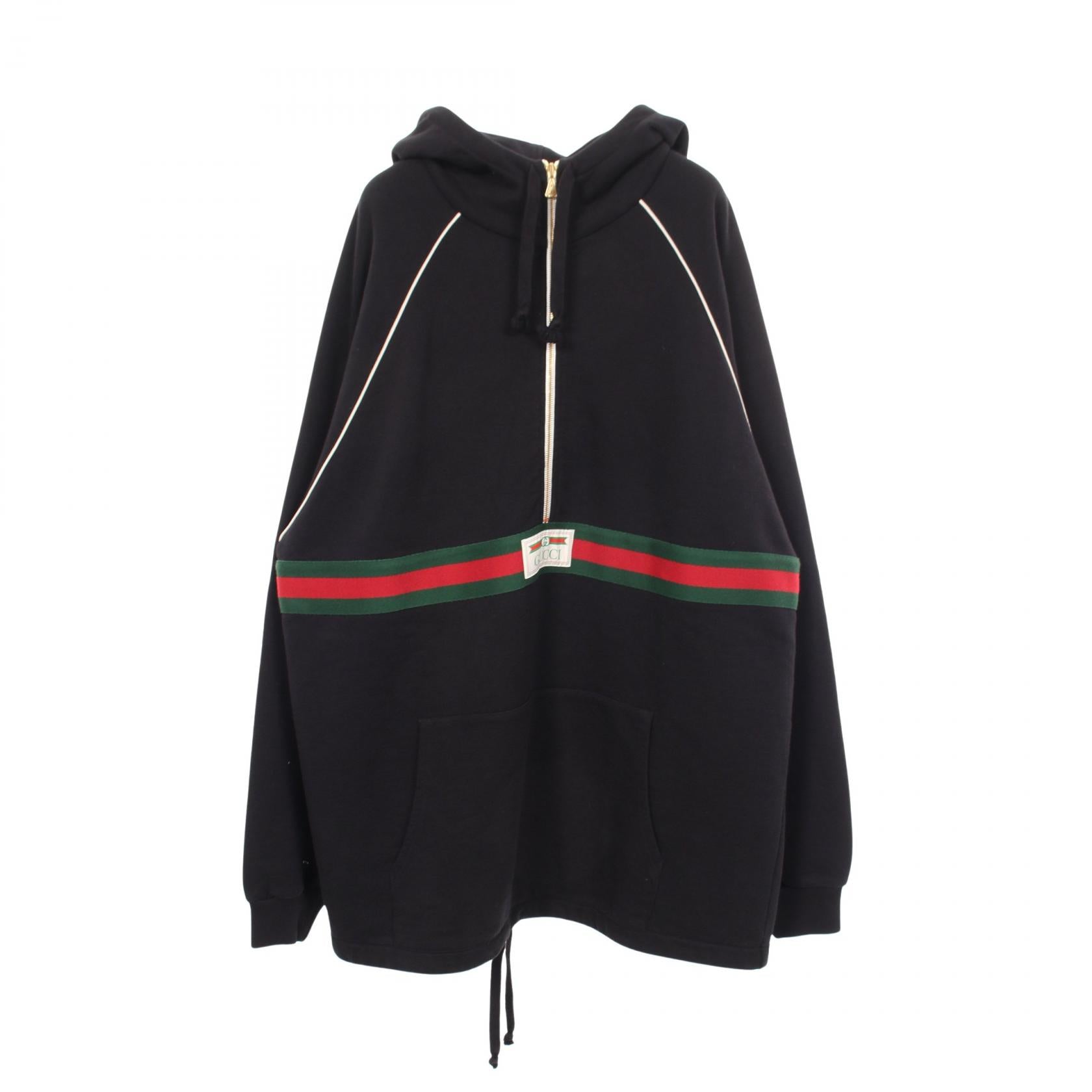 グッチ ウェブ シェリーライン コットンパーカー