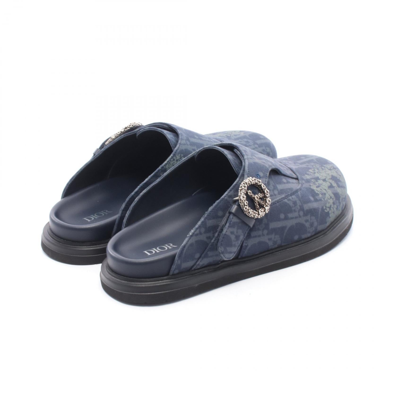 ディオール AQUA MULE DENIM TEARS ファブリックサンダル