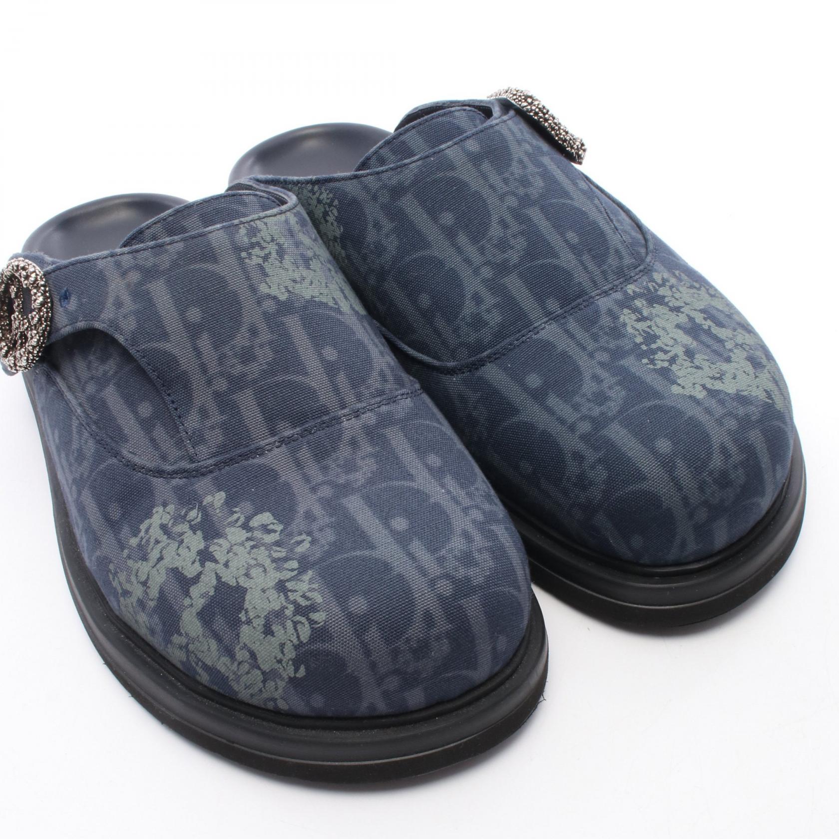 ディオール AQUA MULE DENIM TEARS ファブリックサンダル