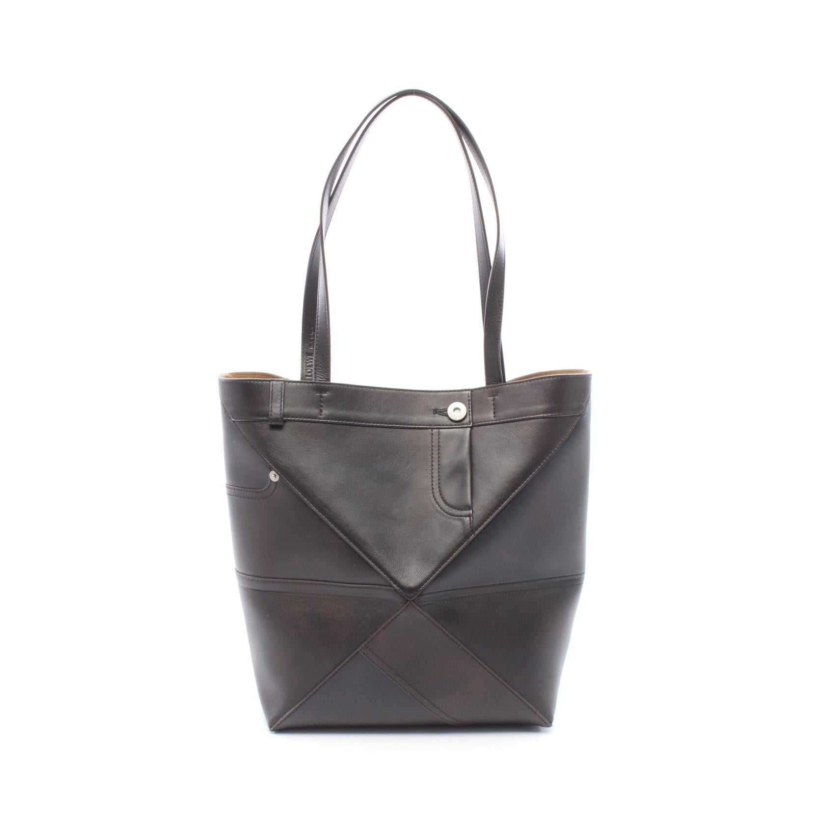 ロエベ PUZZLE TOTE PANTA MEDIUM レザートートバッグ
