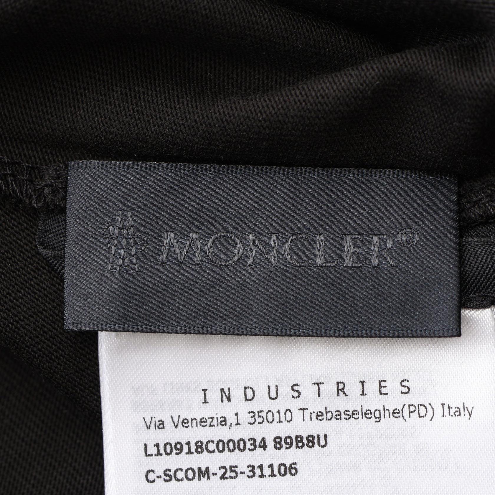 モンクレール グラフィックモチーフ コットン半袖Tシャツ
