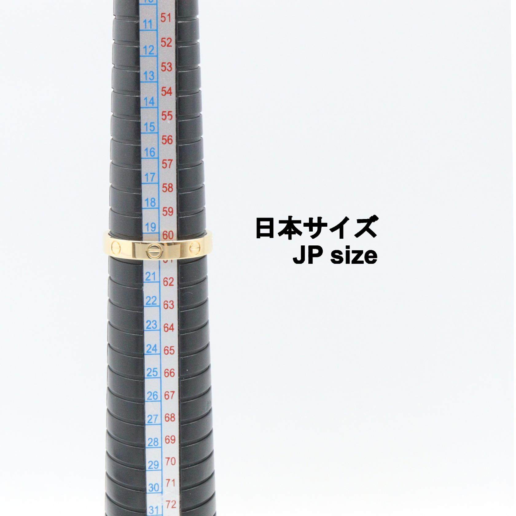 カルティエ ミニラブ Au750 リング 19.5号