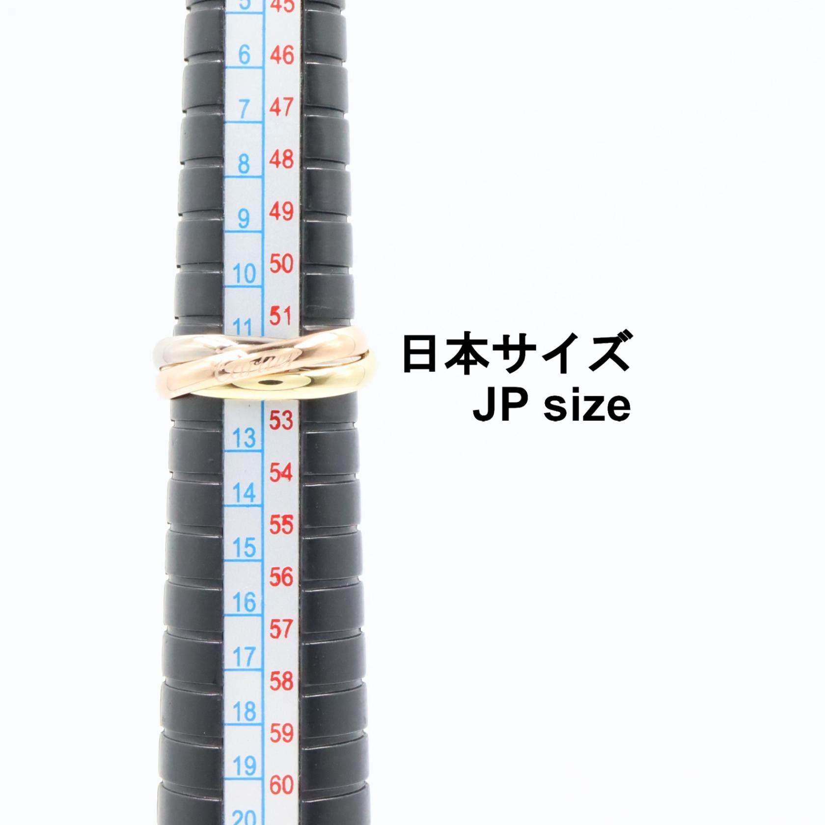 カルティエ トリニティ Au750 リング 52号