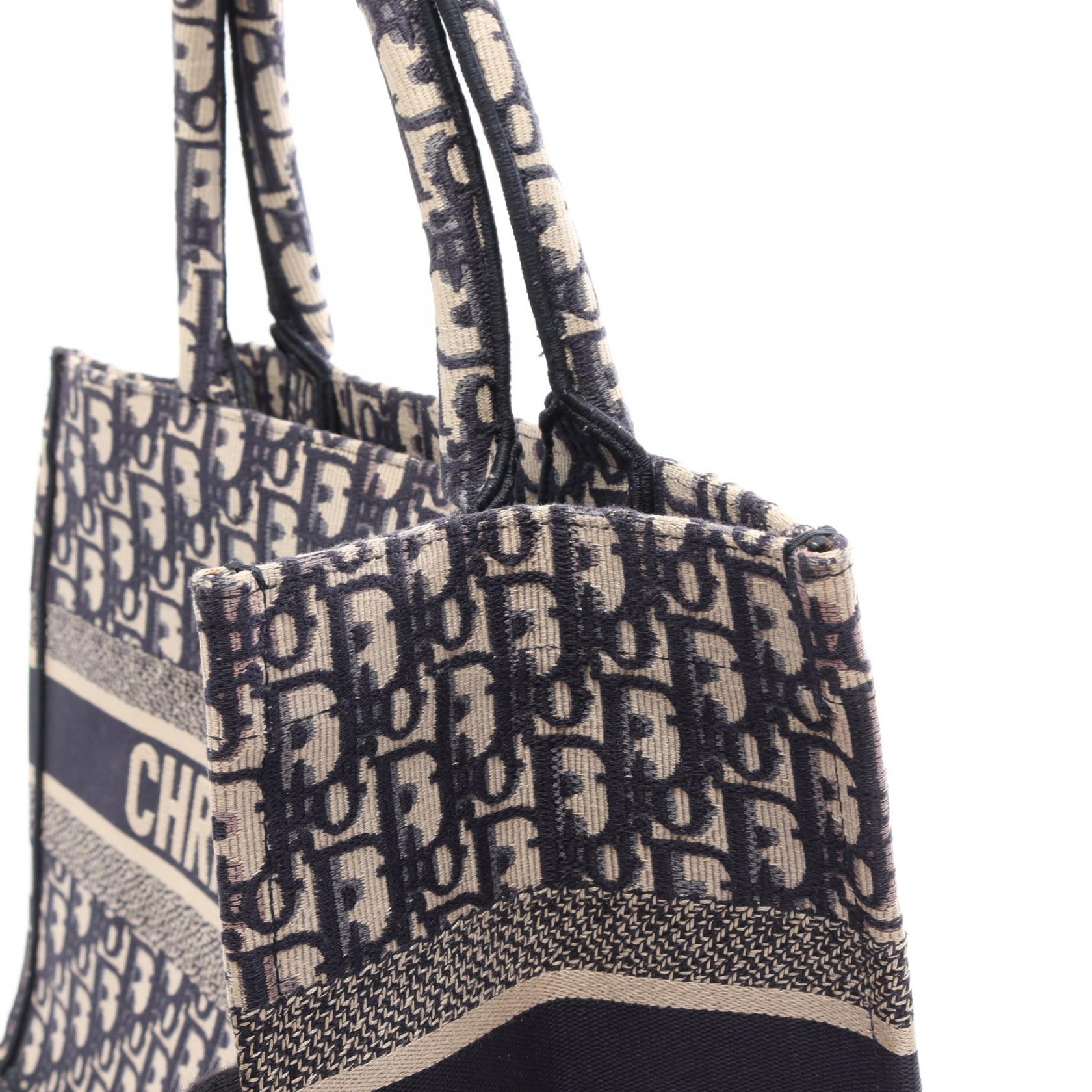 クリスチャンディオール BOOK TOTE キャンバストートバッグ
