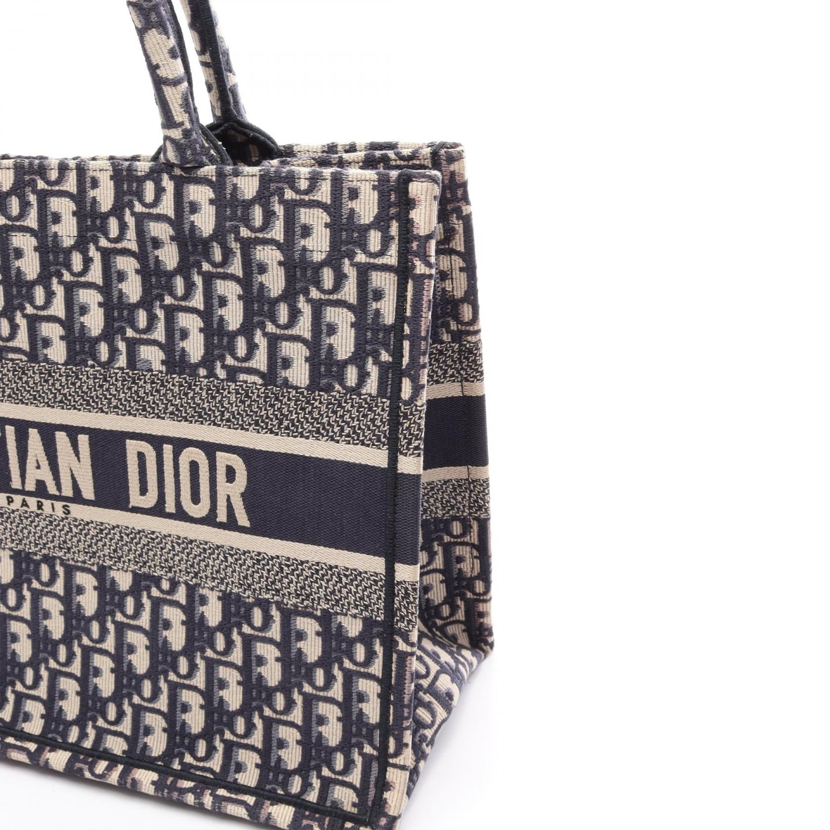 クリスチャンディオール BOOK TOTE キャンバストートバッグ