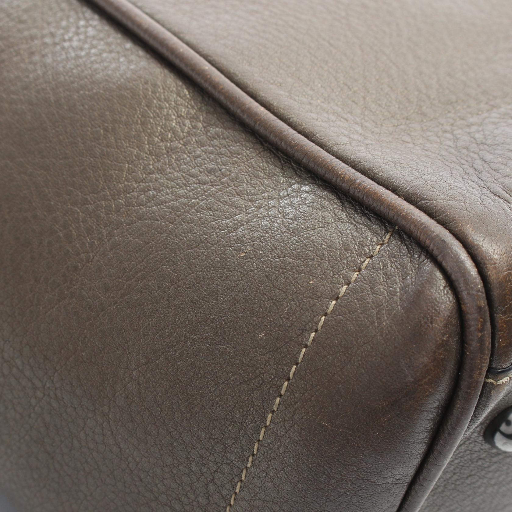 ロエベ ヘリテージ レザー トートバッグ
