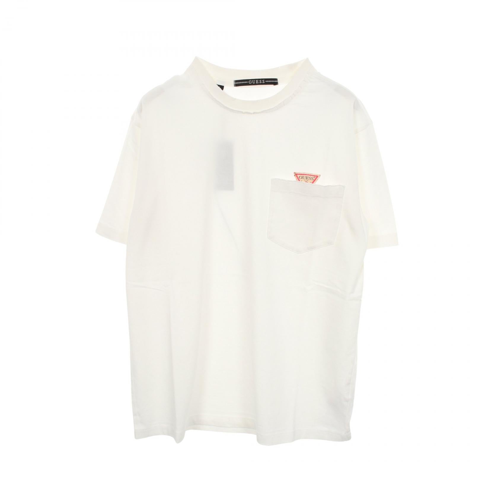 ゲス ロゴ コットン 半袖Tシャツ