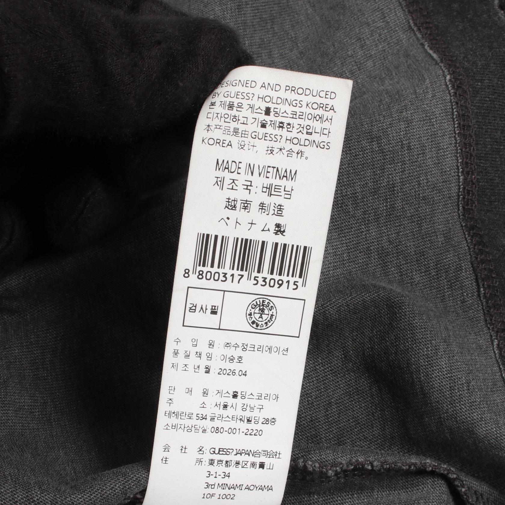 ゲス コットン半袖Tシャツ