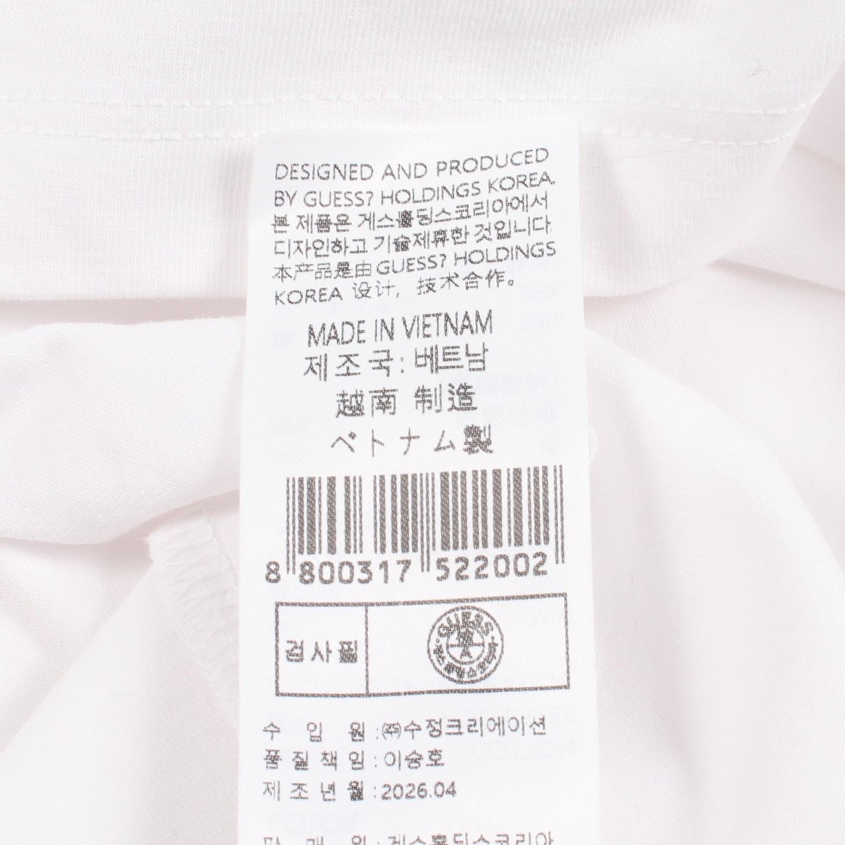 ゲス コットン 半袖Tシャツ