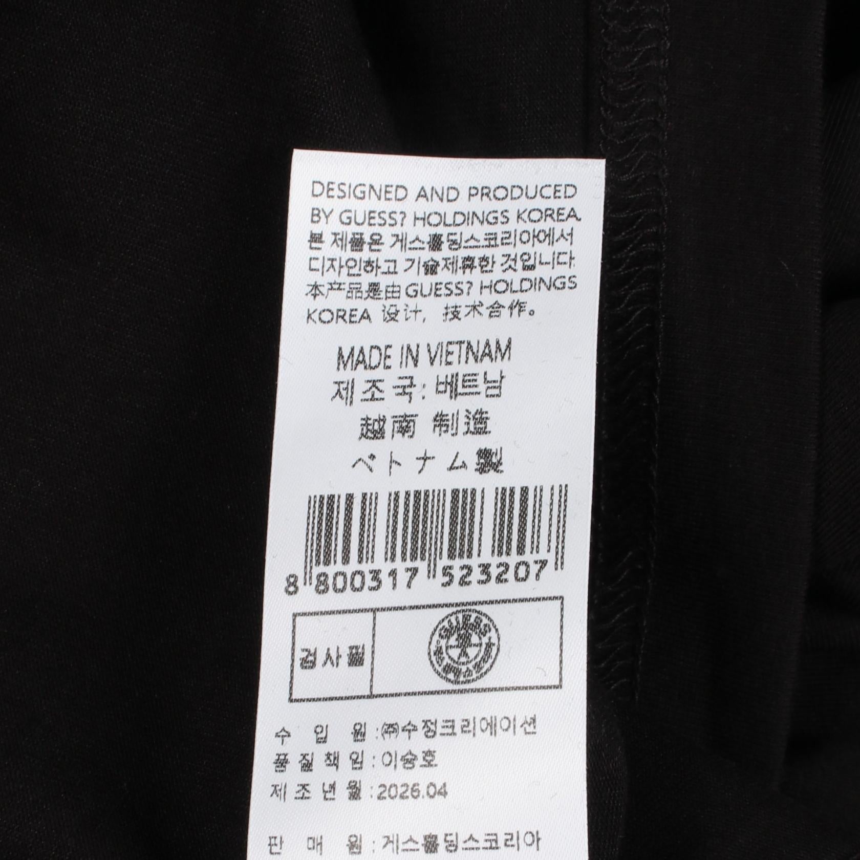 ゲス コットン半袖Tシャツ