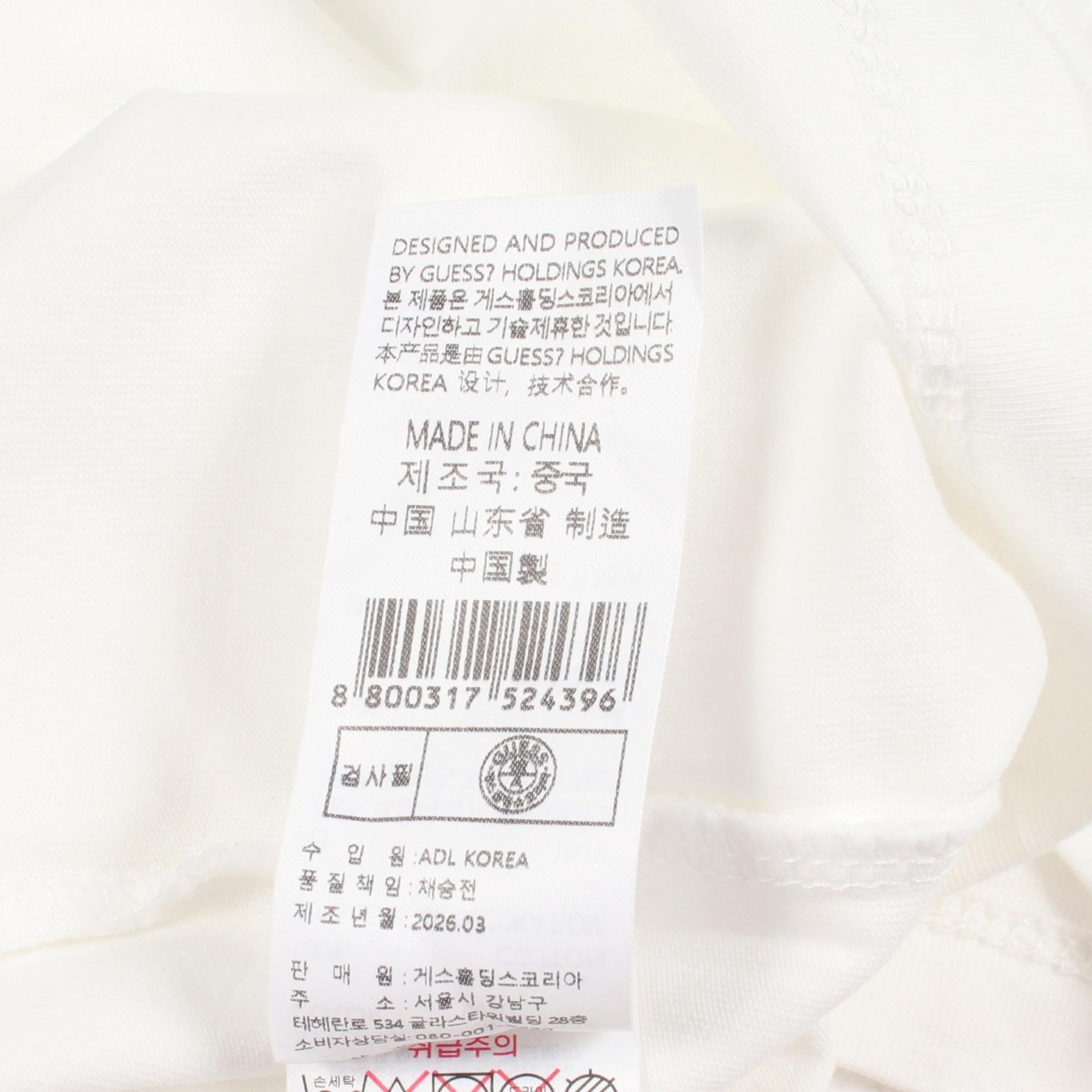 ゲス 半袖Tシャツ