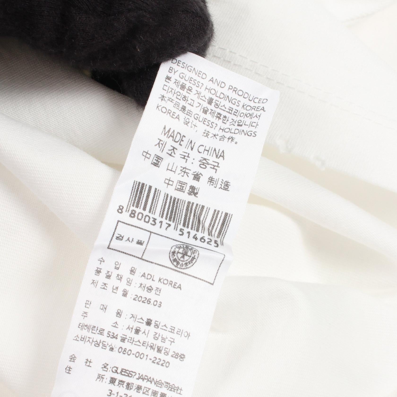 ゲス コットン半袖Tシャツ