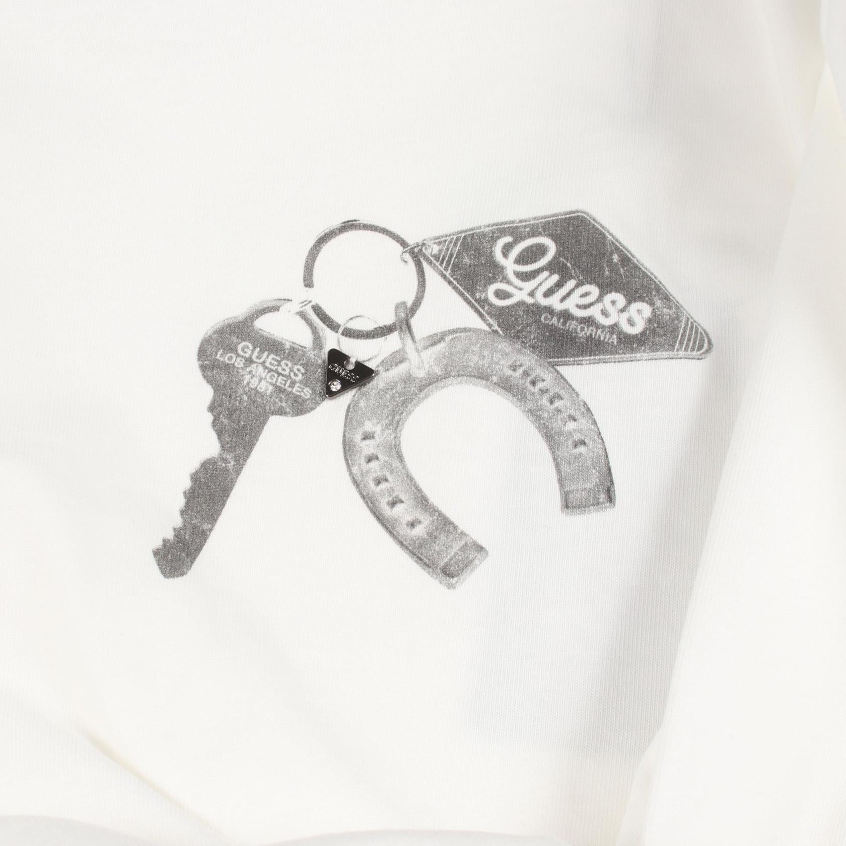 ゲス コットン半袖Tシャツ