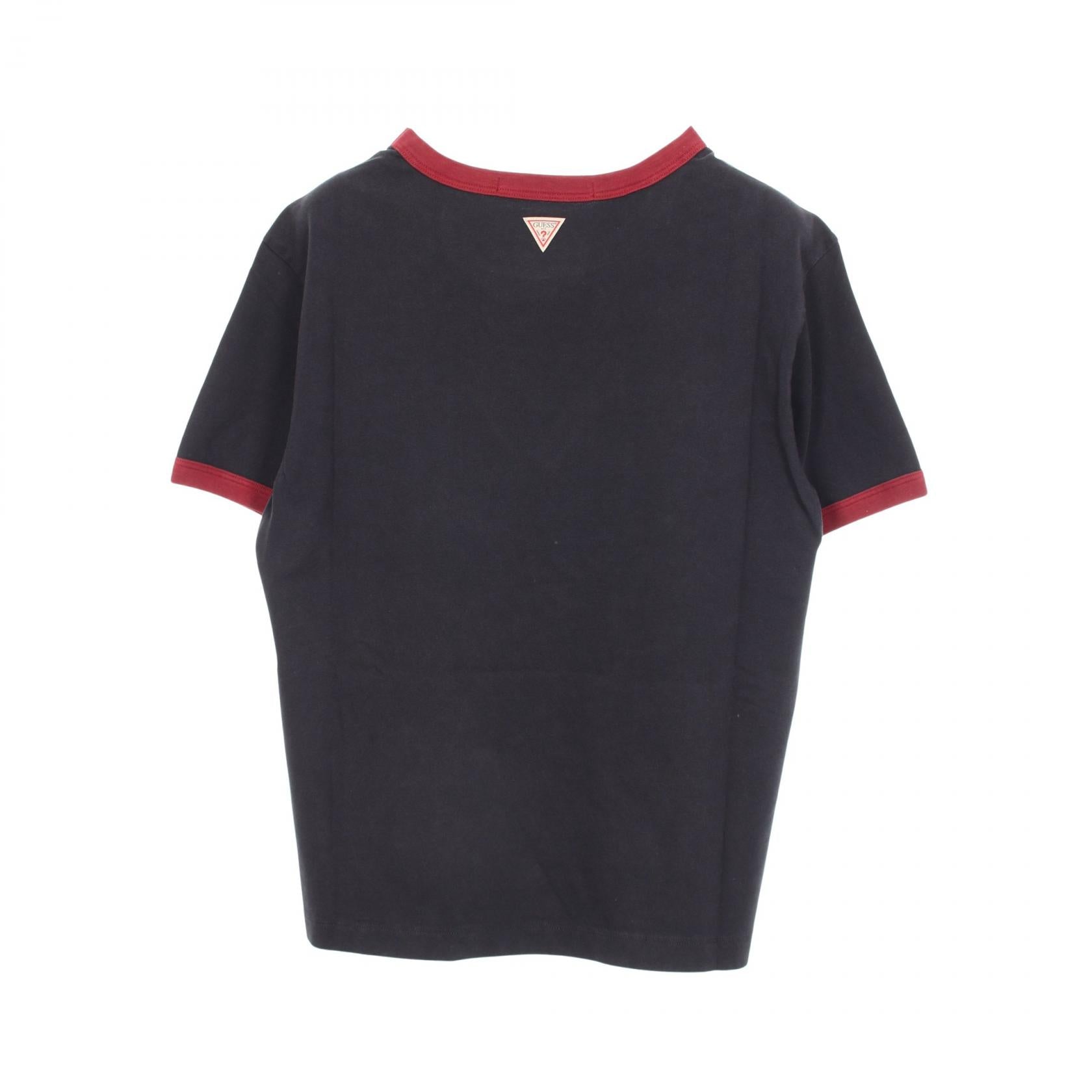 ゲス スターグラフィックロゴ コットン 半袖Tシャツ