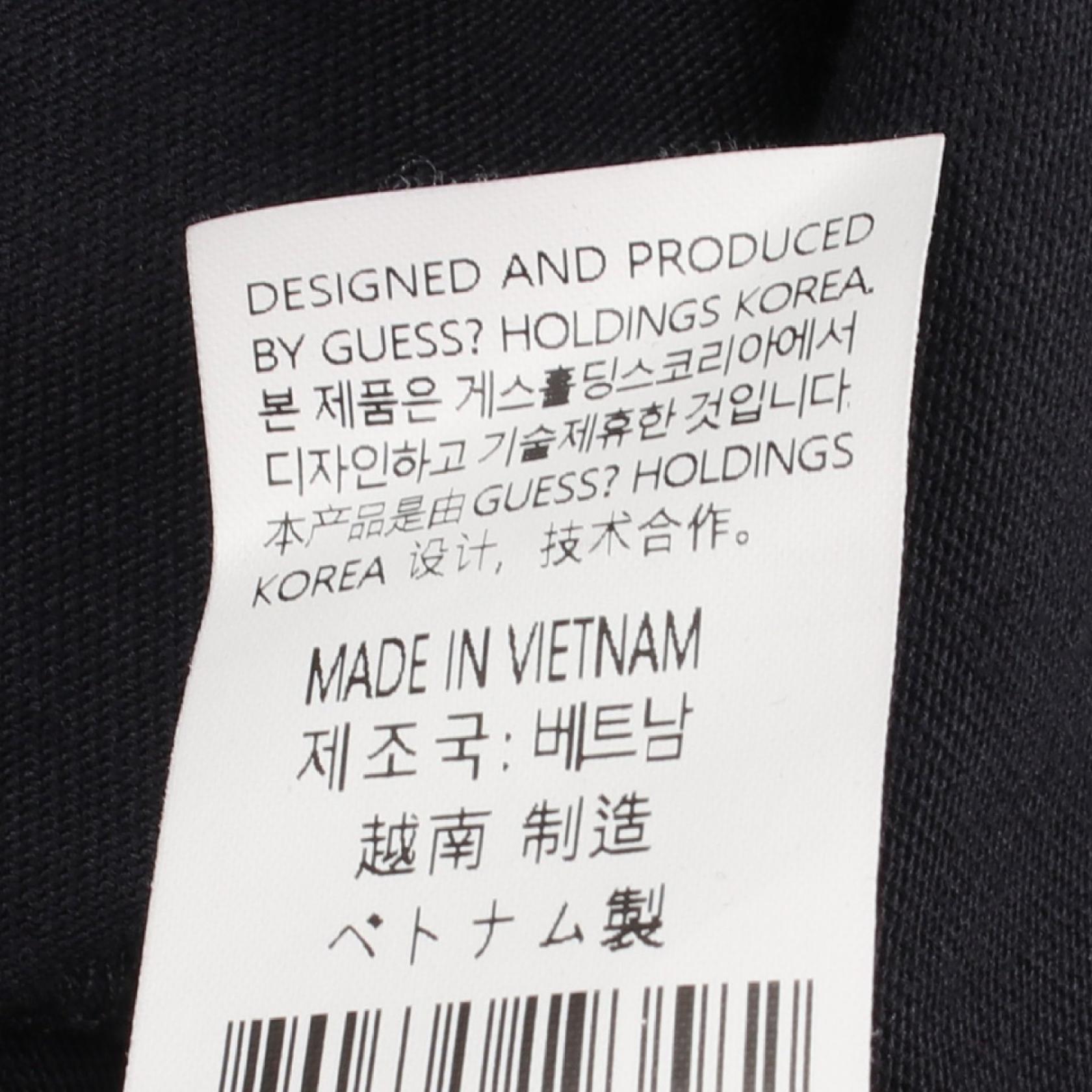ゲス スターグラフィックロゴ コットン 半袖Tシャツ