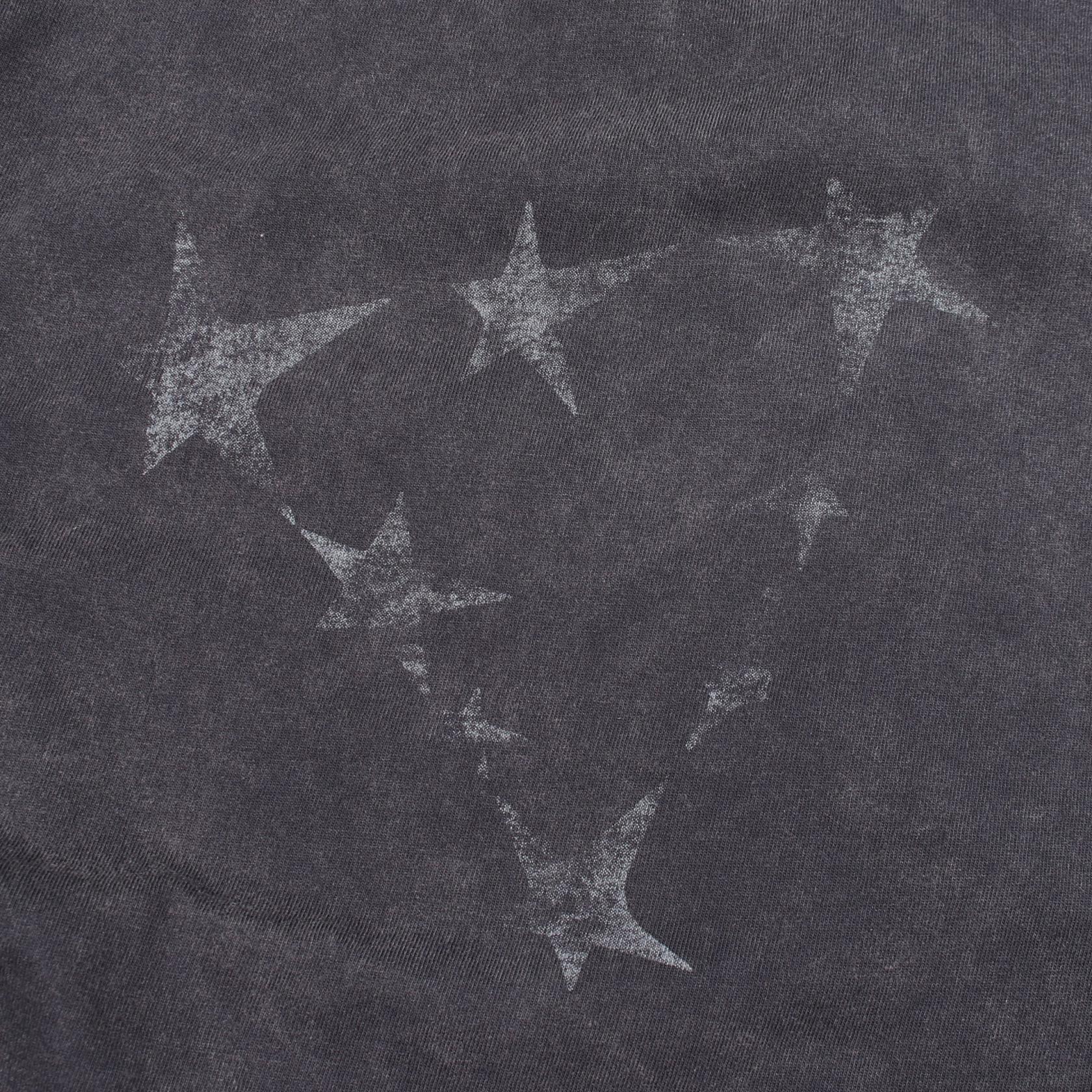 ゲス スターグラフィックロゴ コットン半袖Tシャツ
