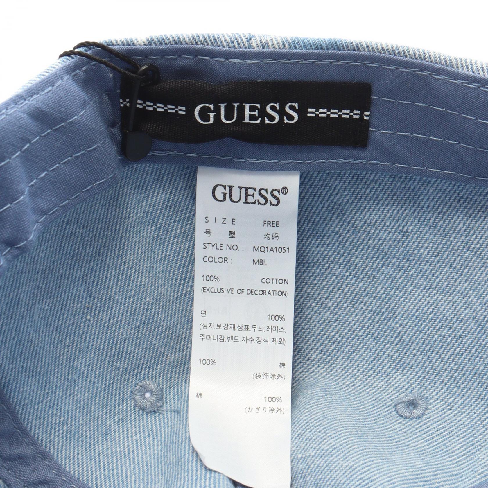 ゲス WASHED コットンキャップ