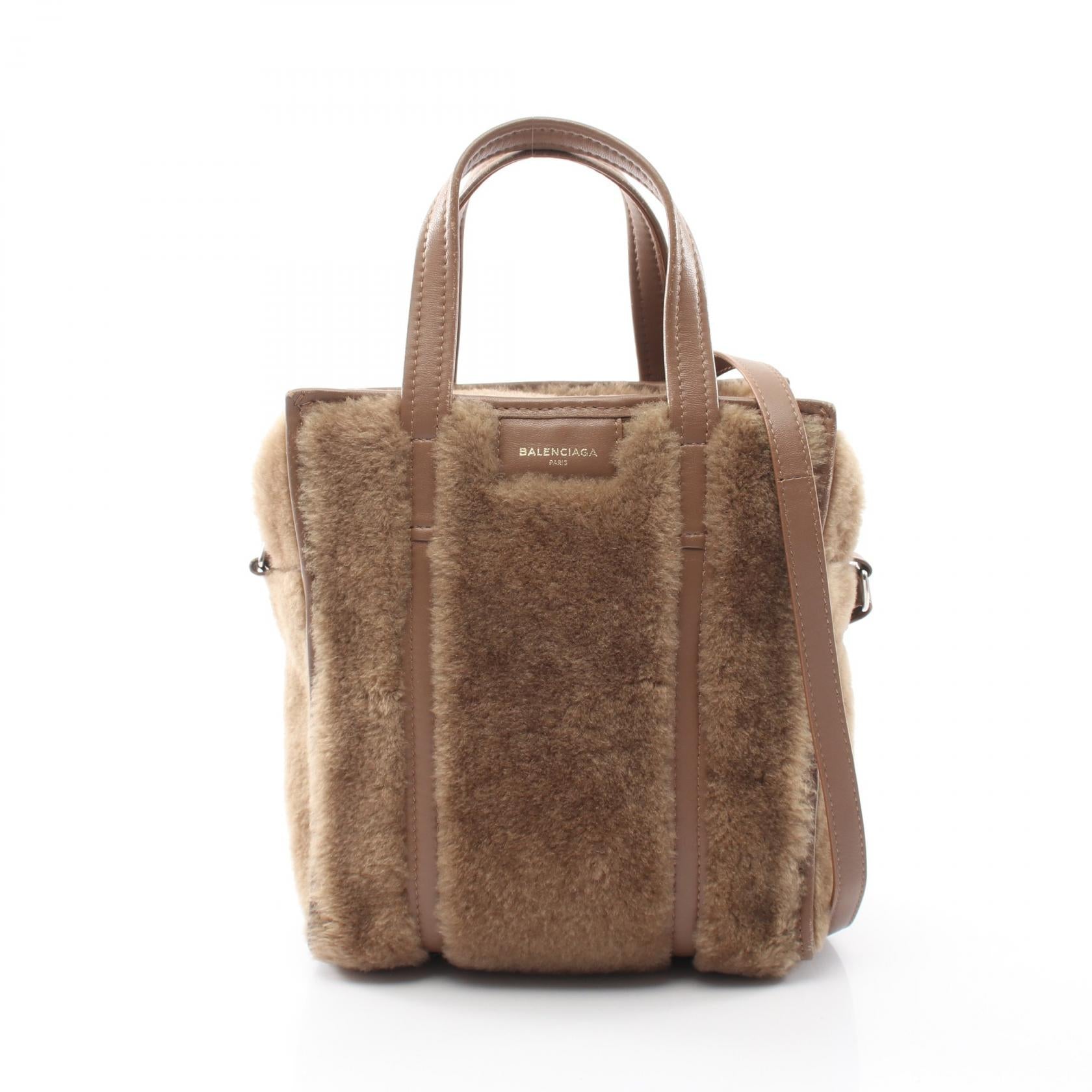 バレンシアガ BAZAR SHOPPER レザートートバッグ