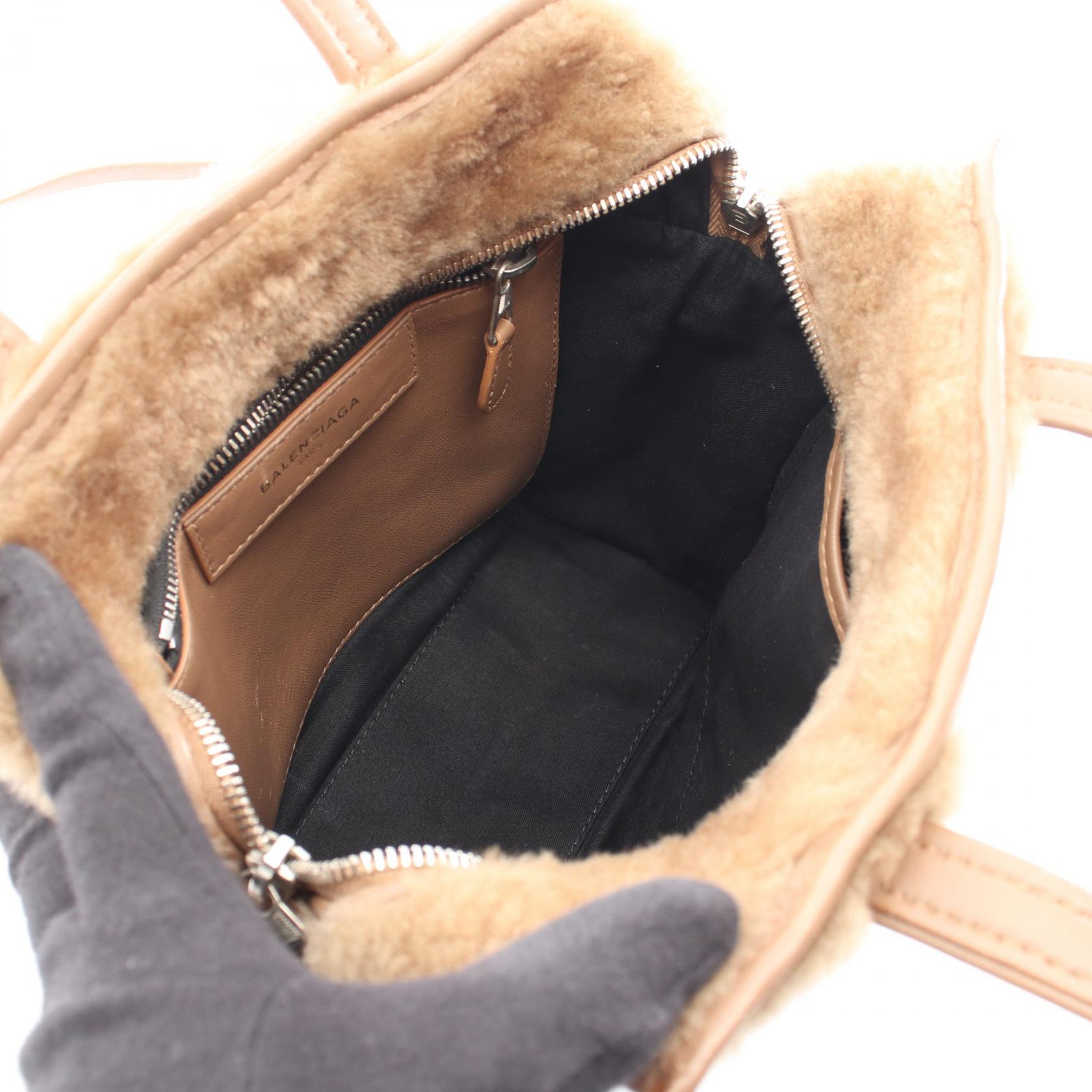 バレンシアガ BAZAR SHOPPER レザートートバッグ